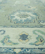 Turkish Oushak Rug 3'11" x 5'10" #19048