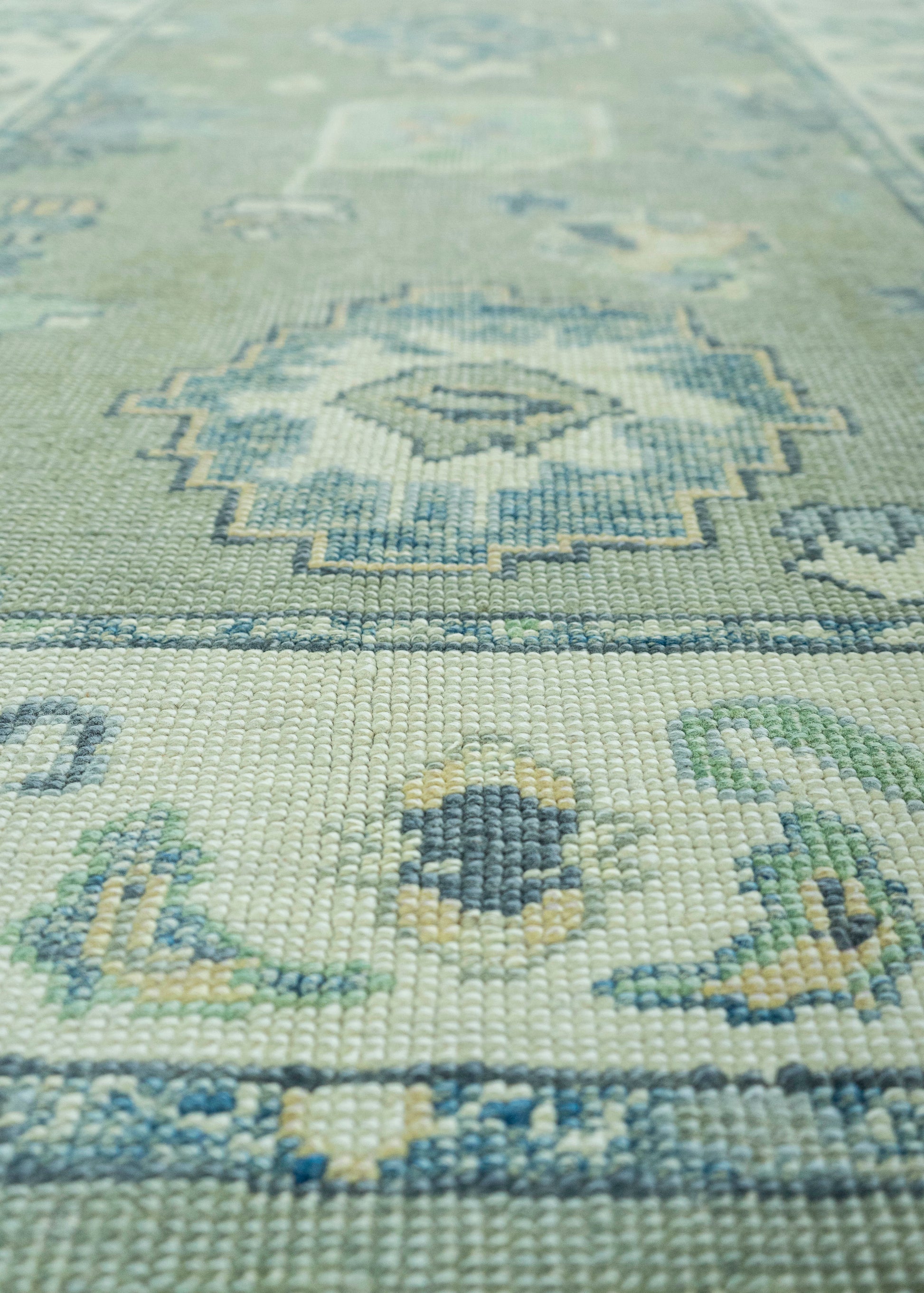 Turkish Oushak Rug 3'11" x 5'10" #19048