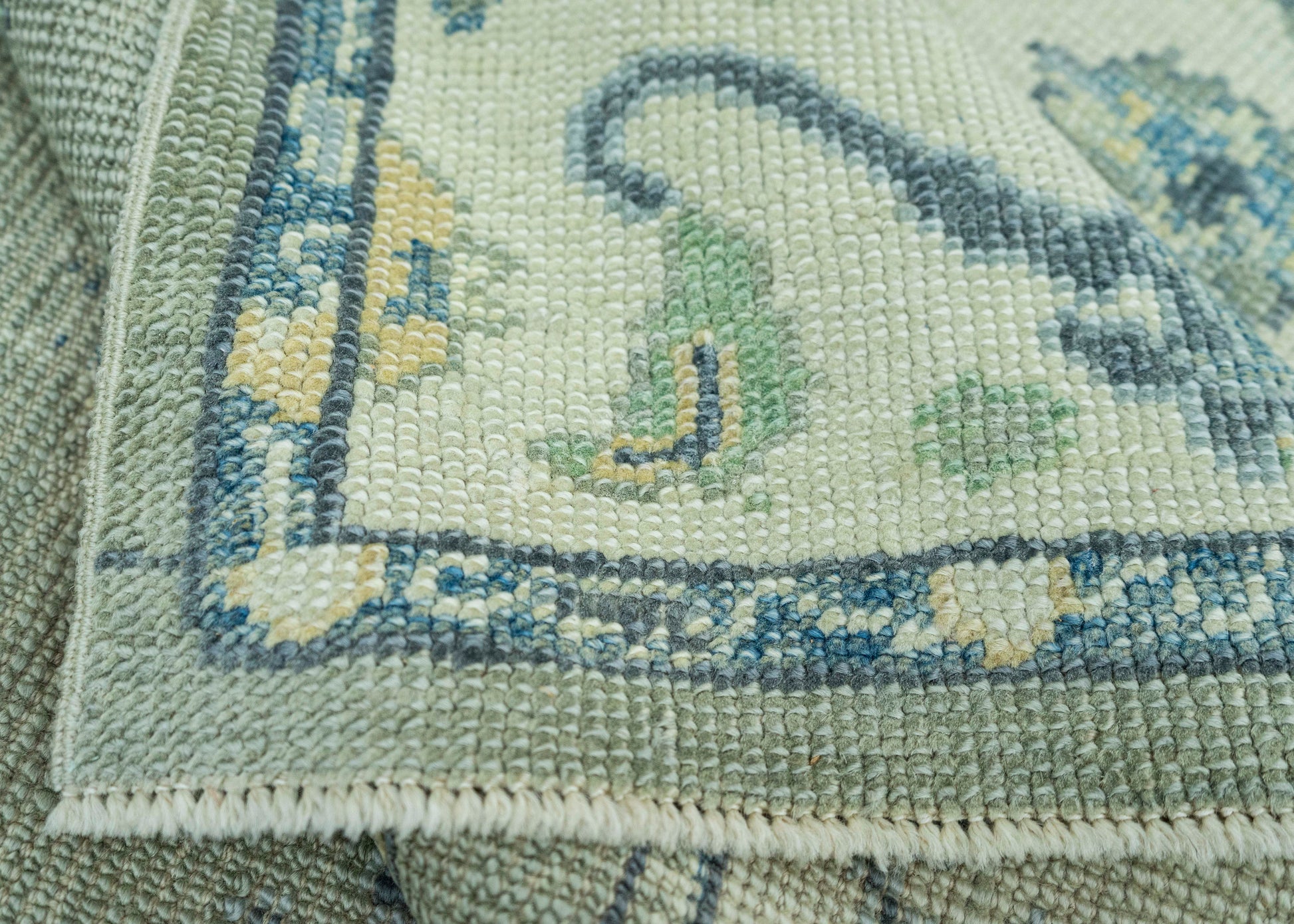Turkish Oushak Rug 3'11" x 5'10" #19048