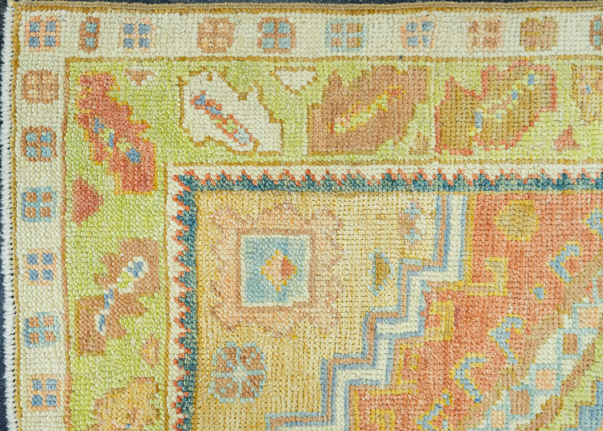 Turkish Oushak Rug 3'9" x 5'9" #19061