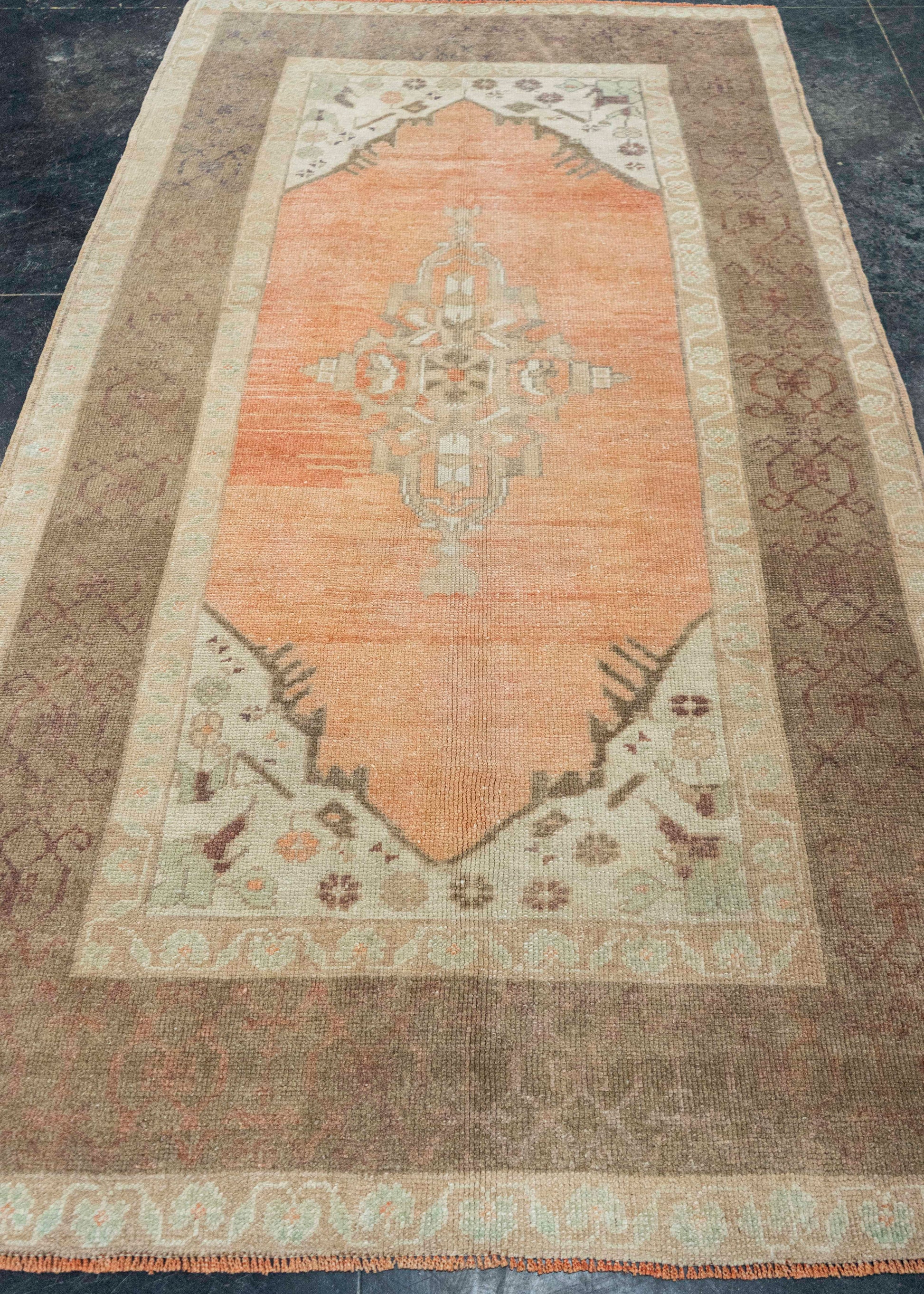 Turkish Vintage Rug  4' x 7'3" #21002