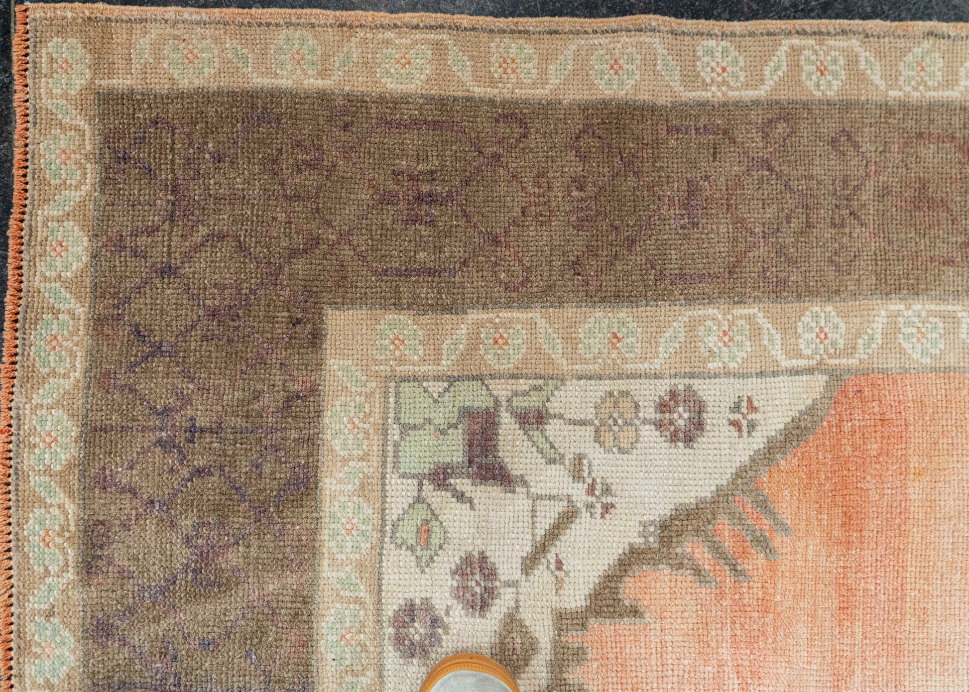 Turkish Vintage Rug  4' x 7'3" #21002