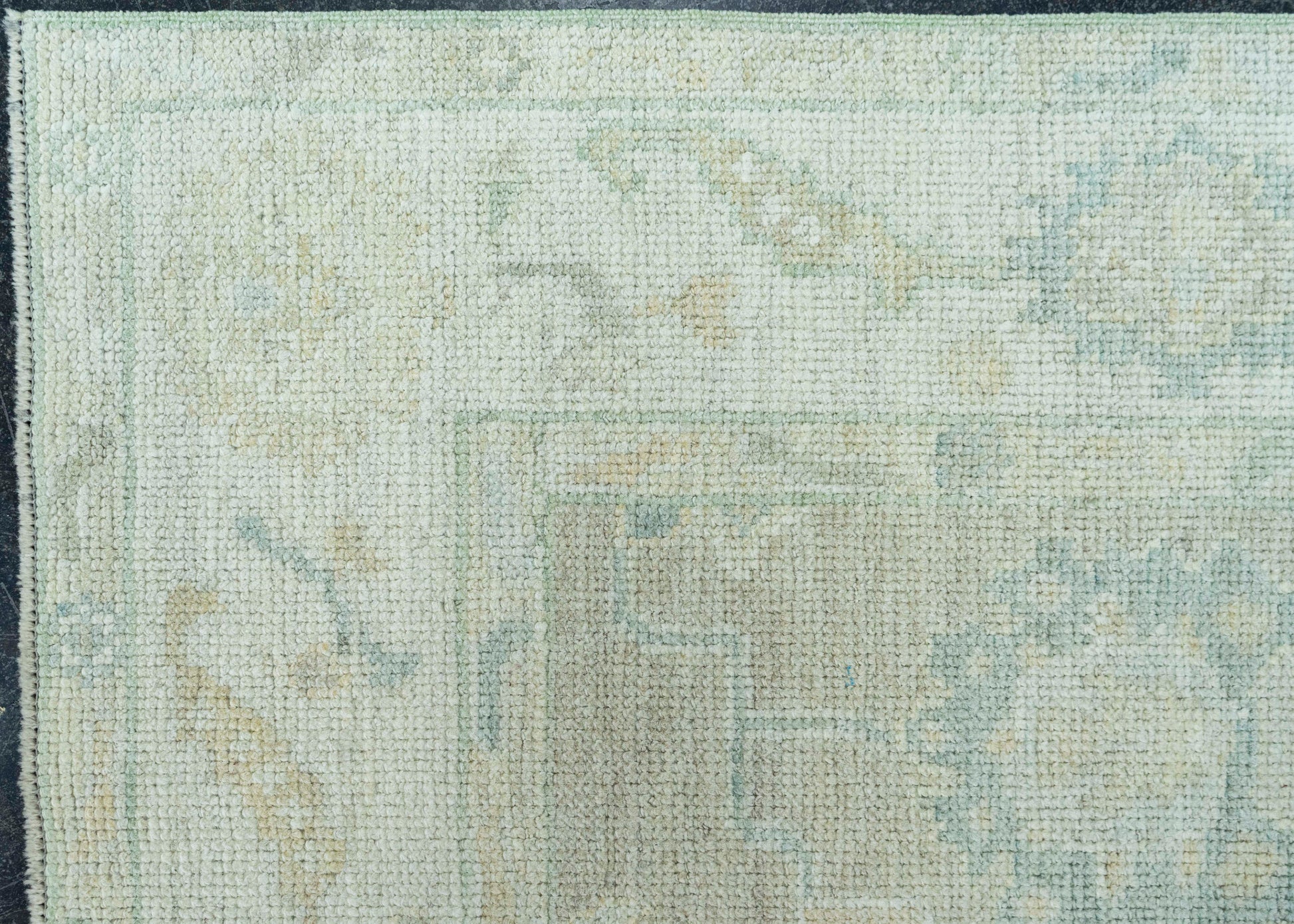Turkish Oushak Rug 3'11" x 6'2" #19404