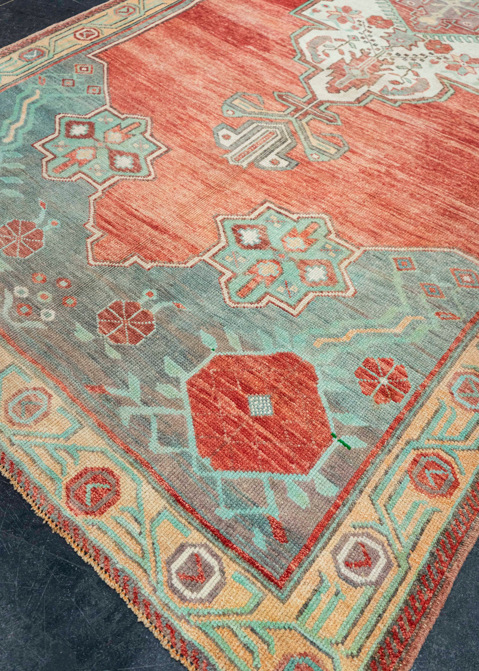Turkish Vintage Rug  5' x 11'10" #21122