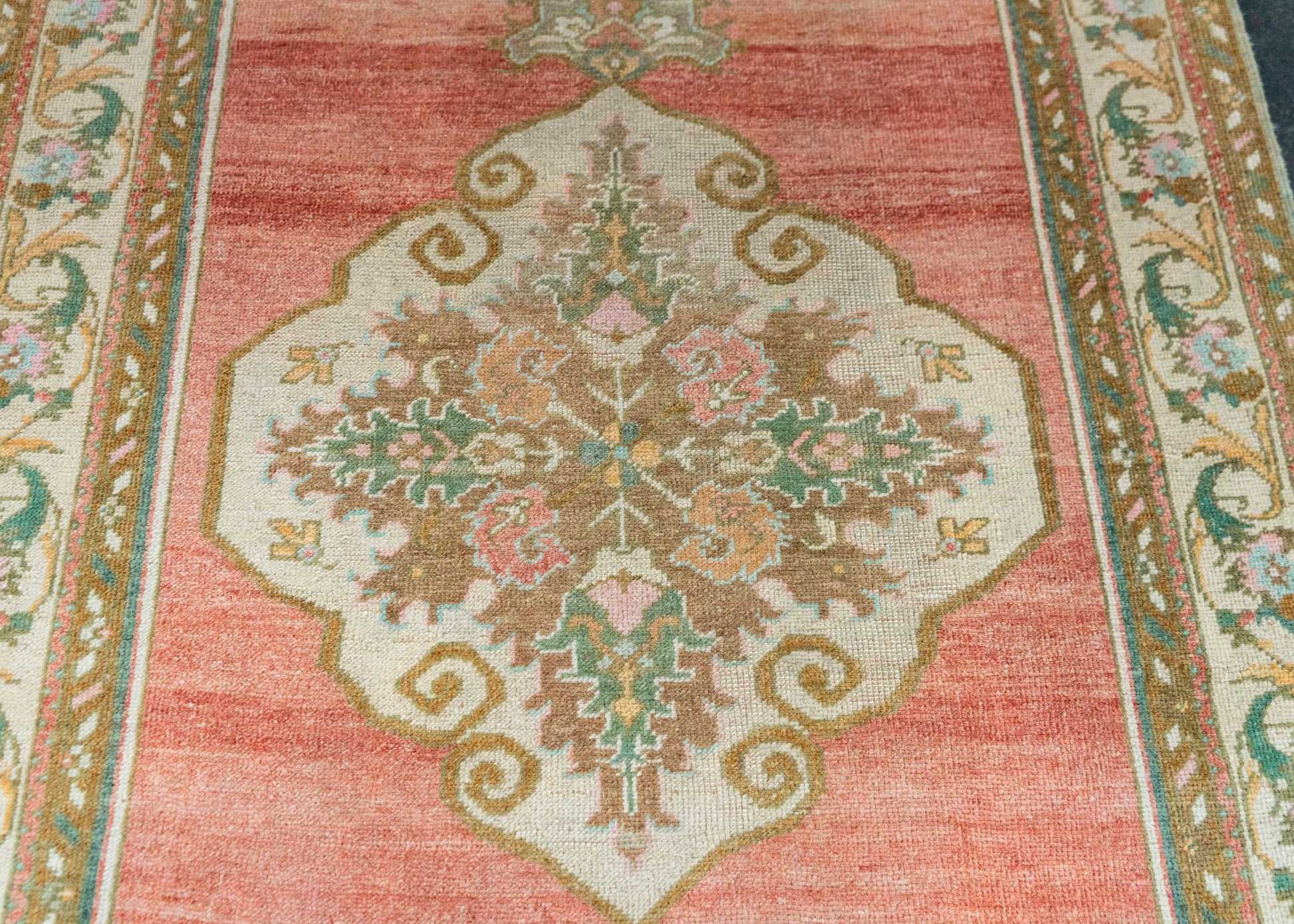 Turkish Vintage Rug  3'7" x 10'9" #21127