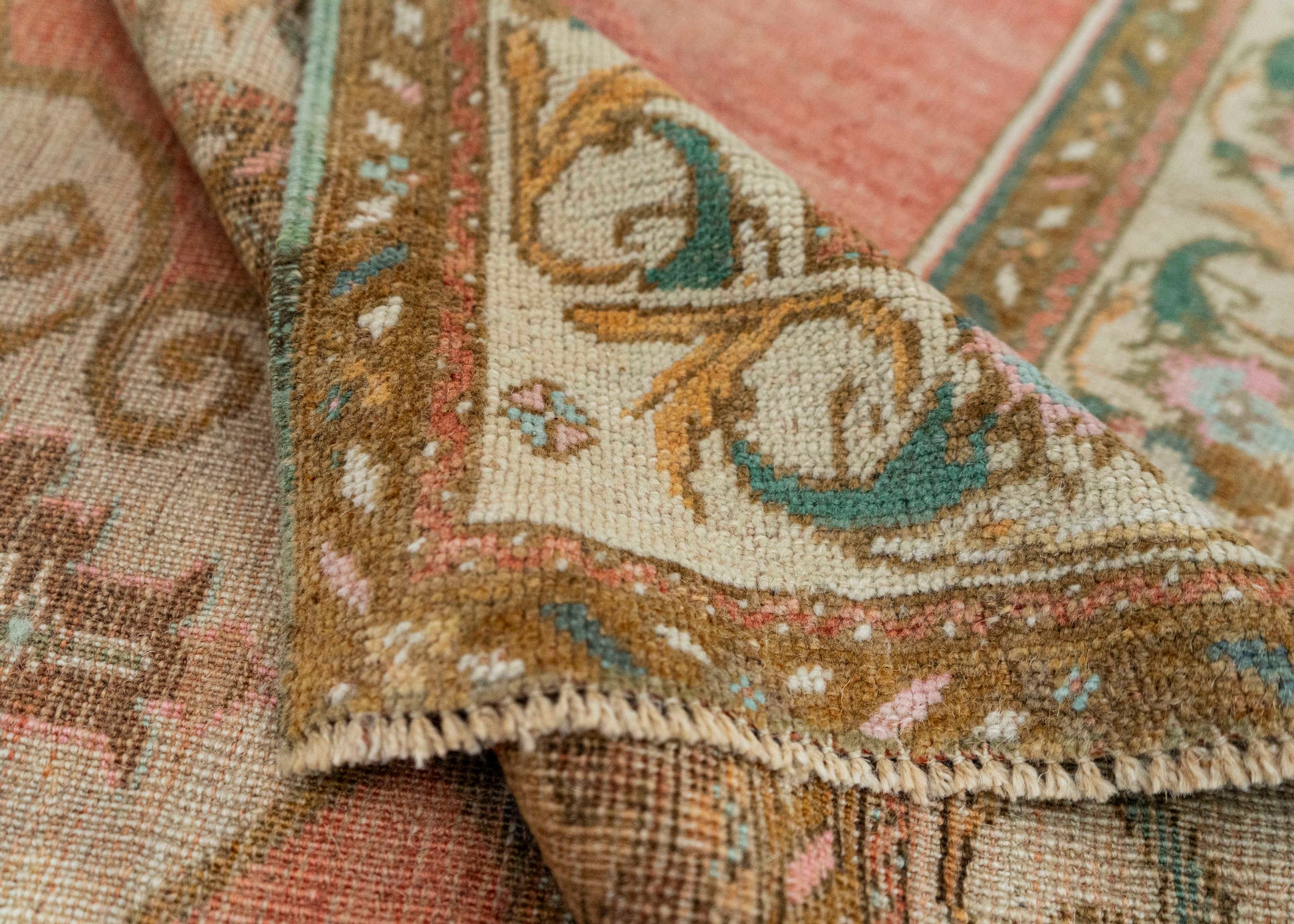 Turkish Vintage Rug  3'7" x 10'9" #21127