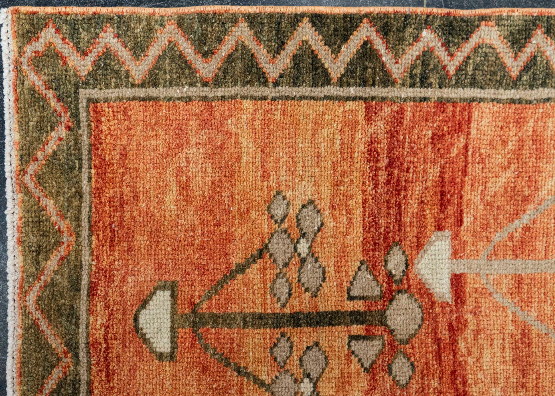 Turkish Vintage Rug  3'6" x 10'5" #21125