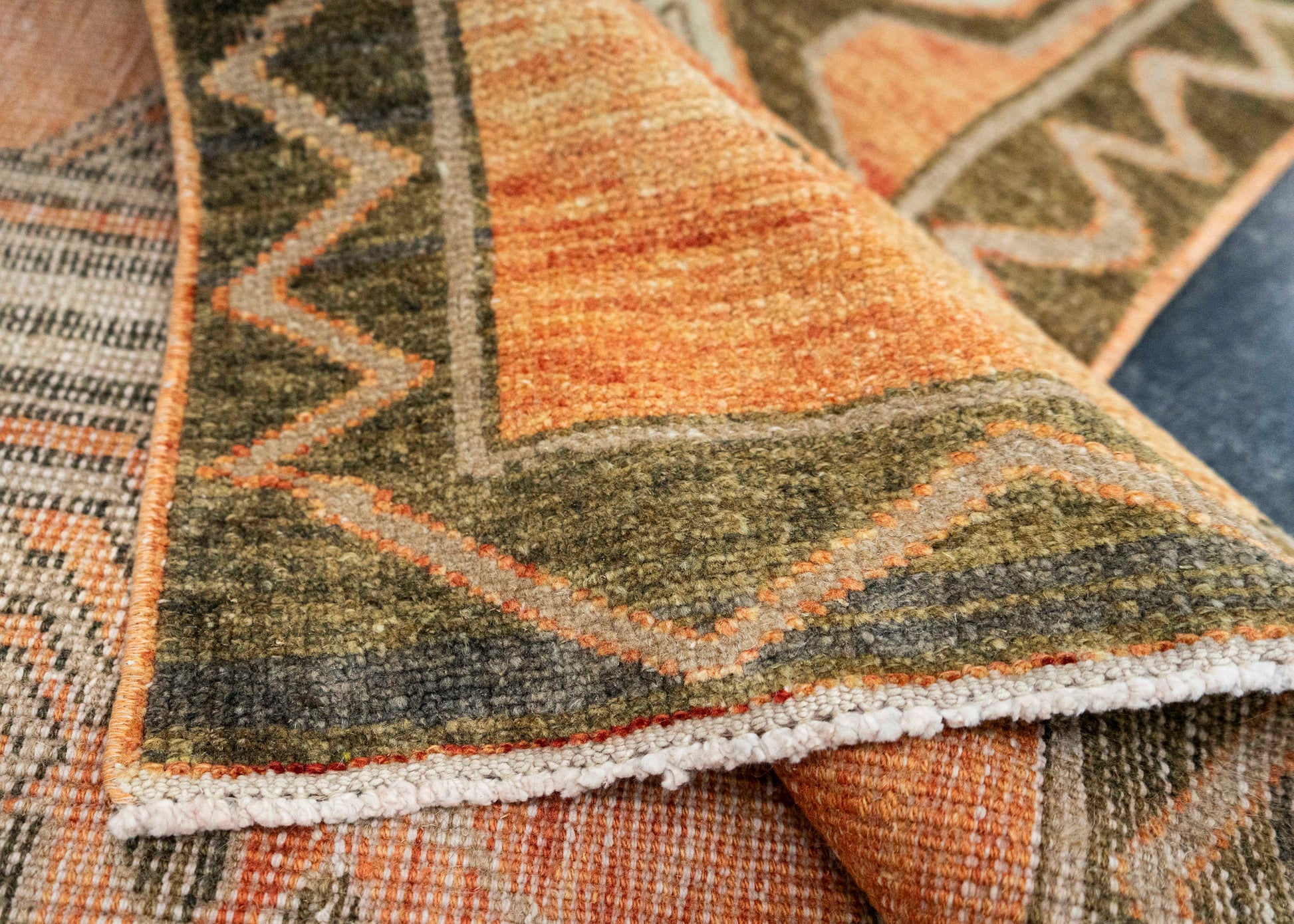 Turkish Vintage Rug  3'6" x 10'5" #21125