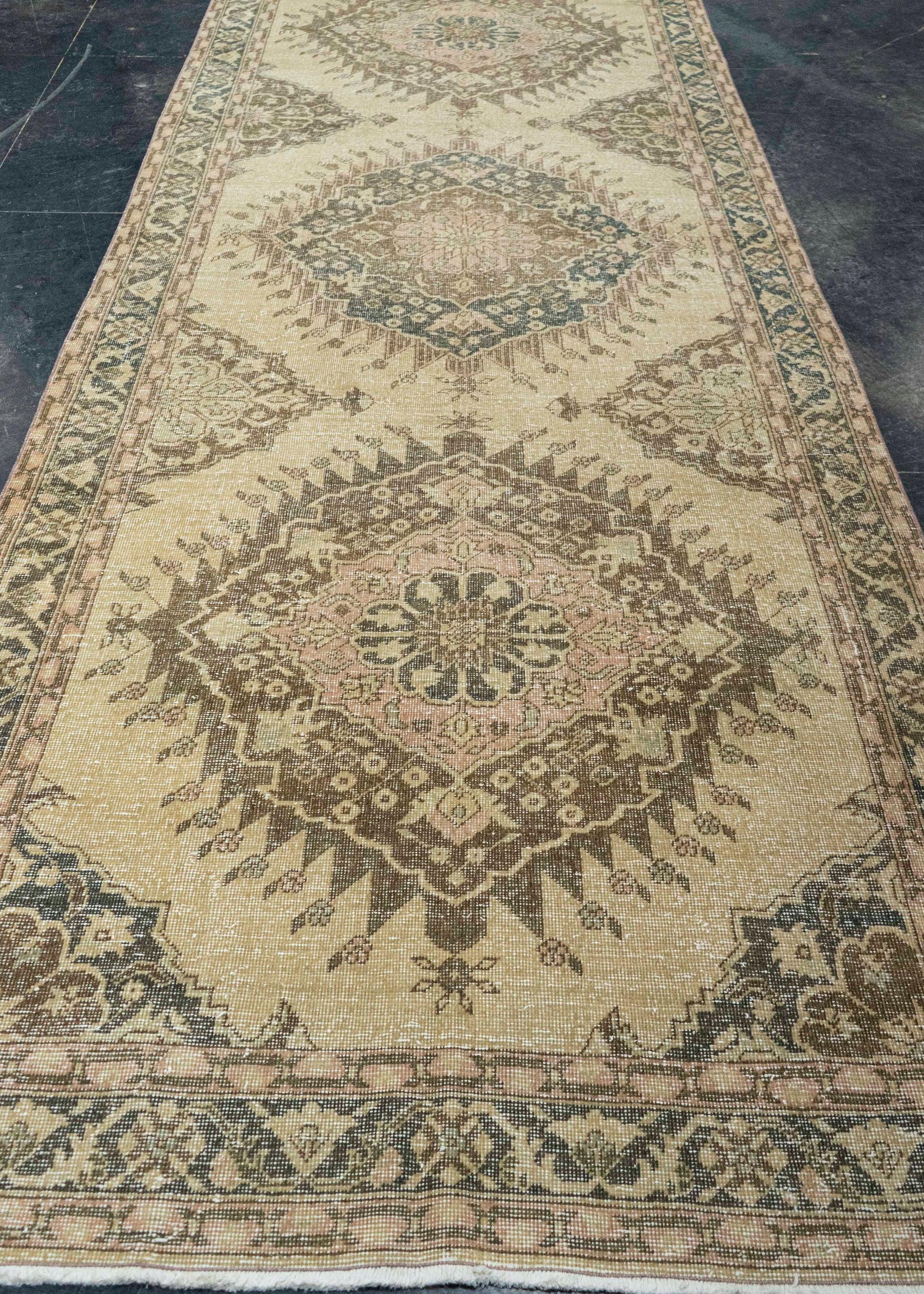 Turkish Vintage Rug  5' x 13'8" #21121