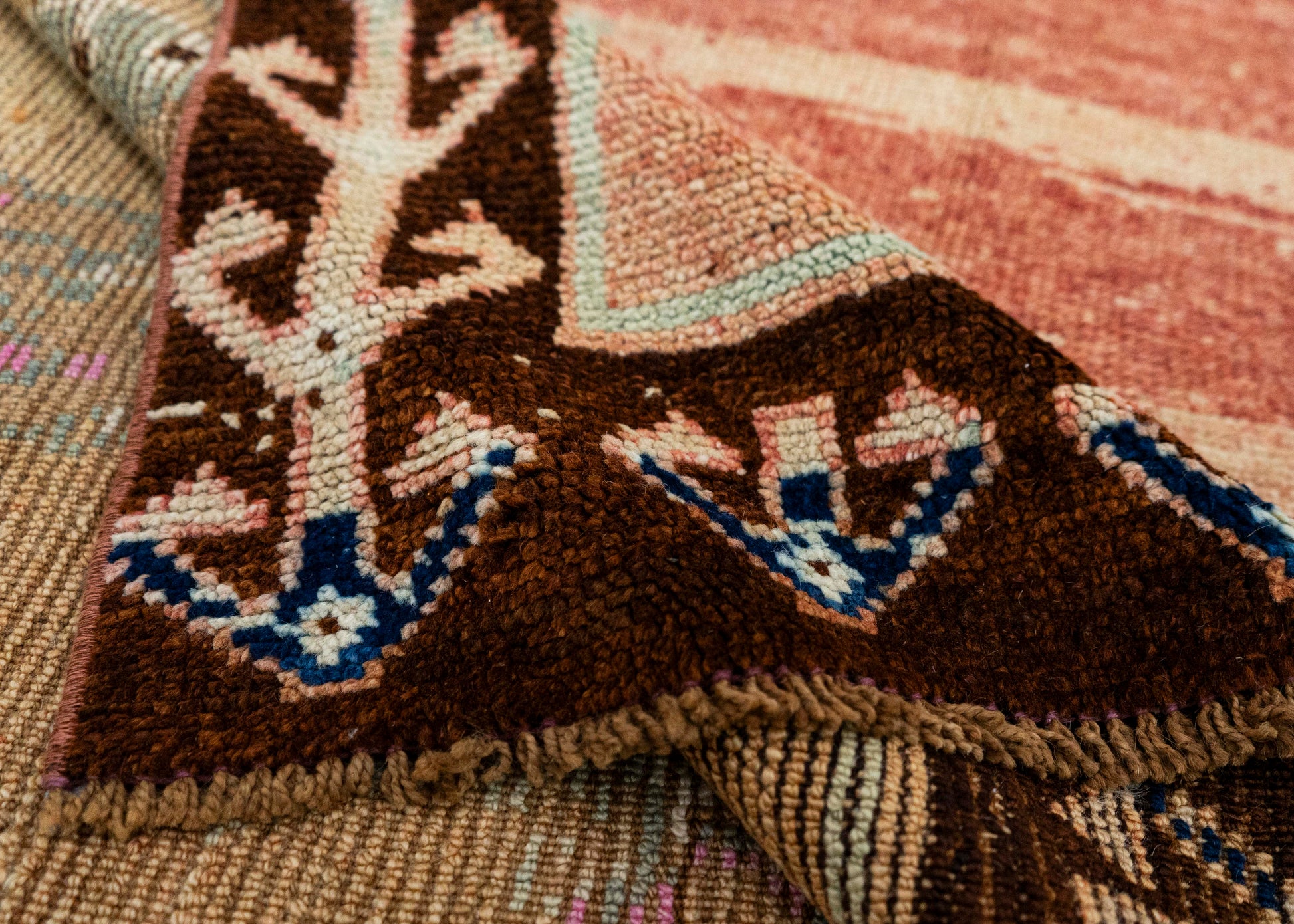 Turkish Vintage Rug  5'6" x 12'9" #21302