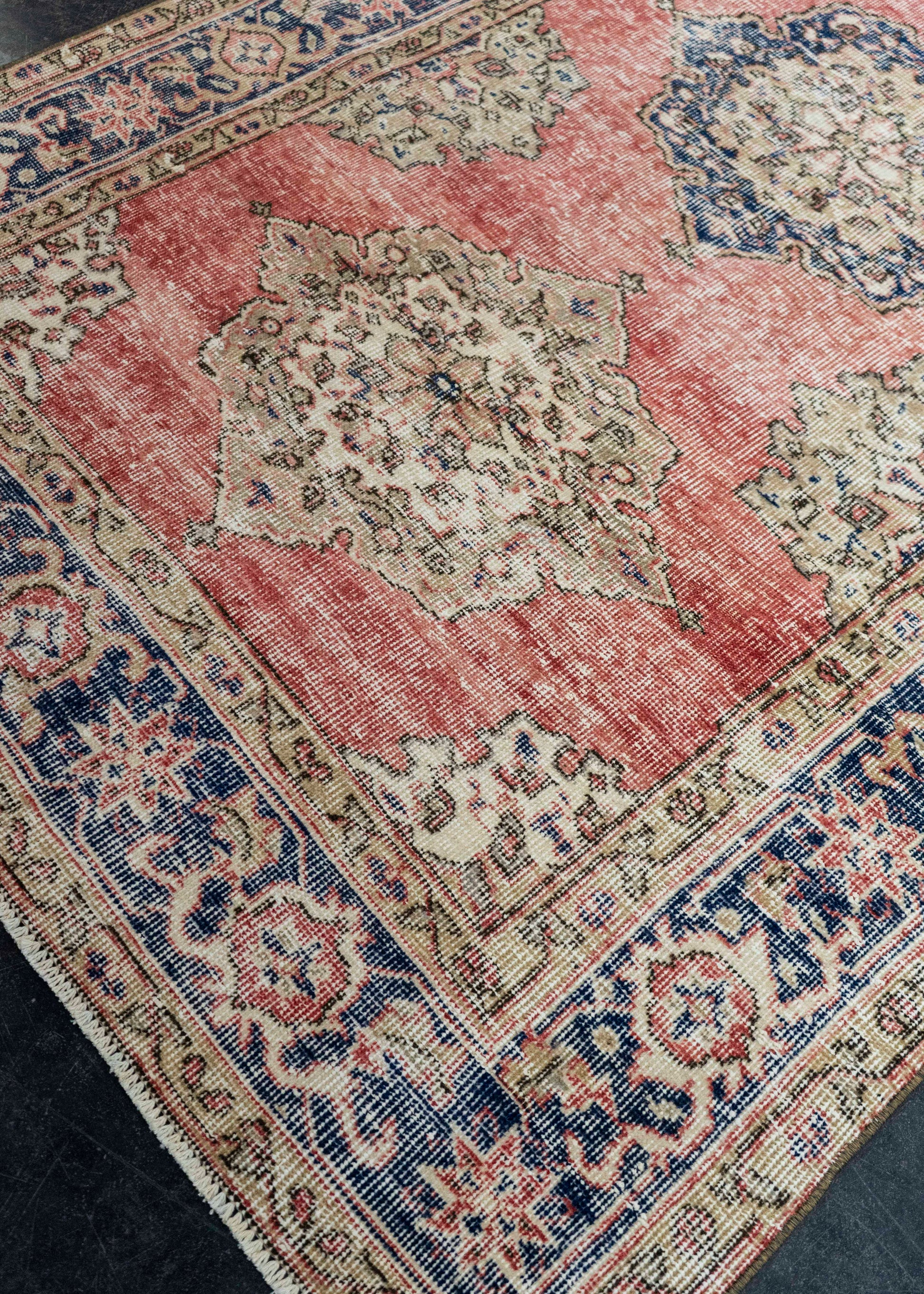 Turkish Vintage Rug  4'5" x 11'11" #21391