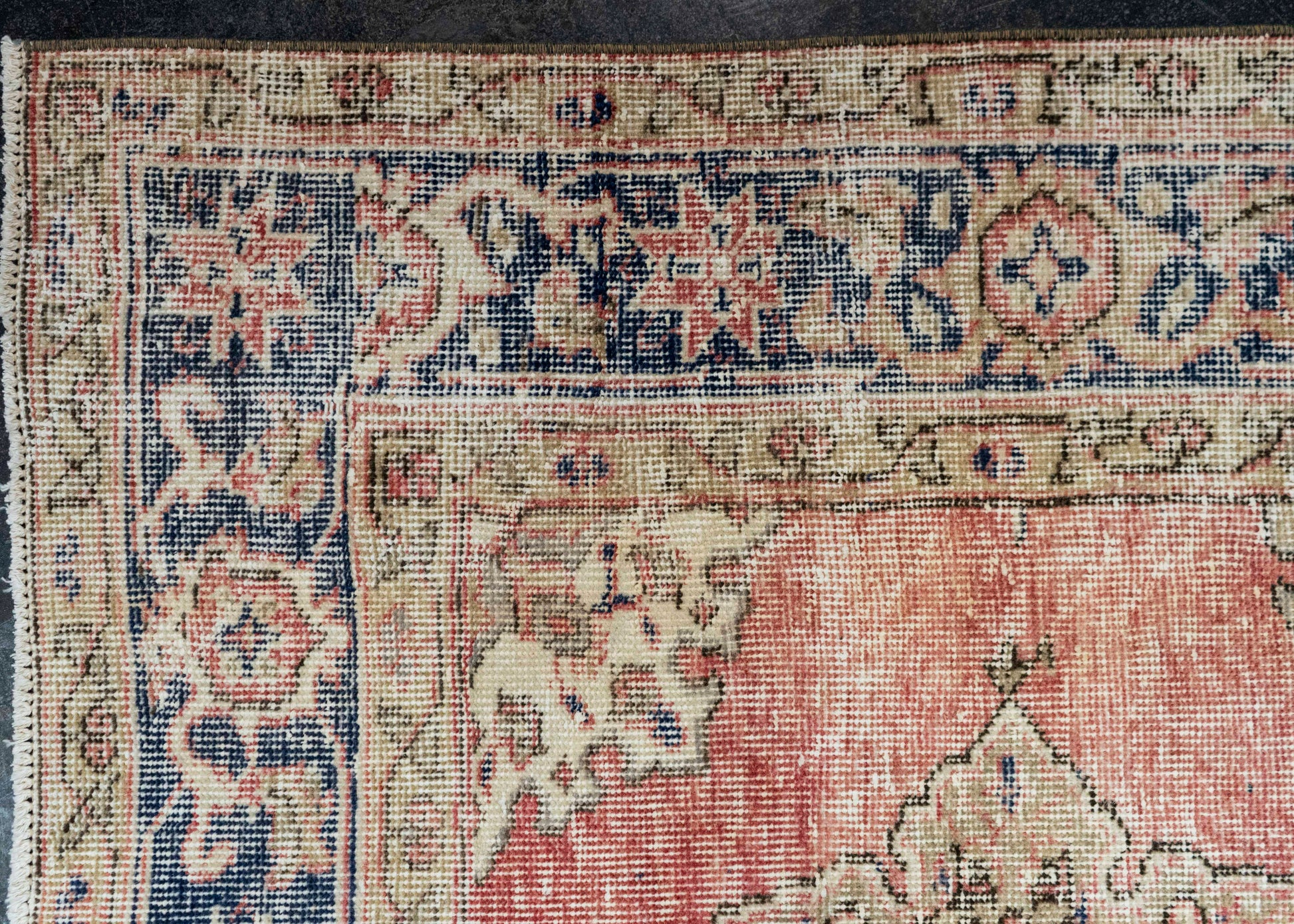 Turkish Vintage Rug  4'5" x 11'11" #21391