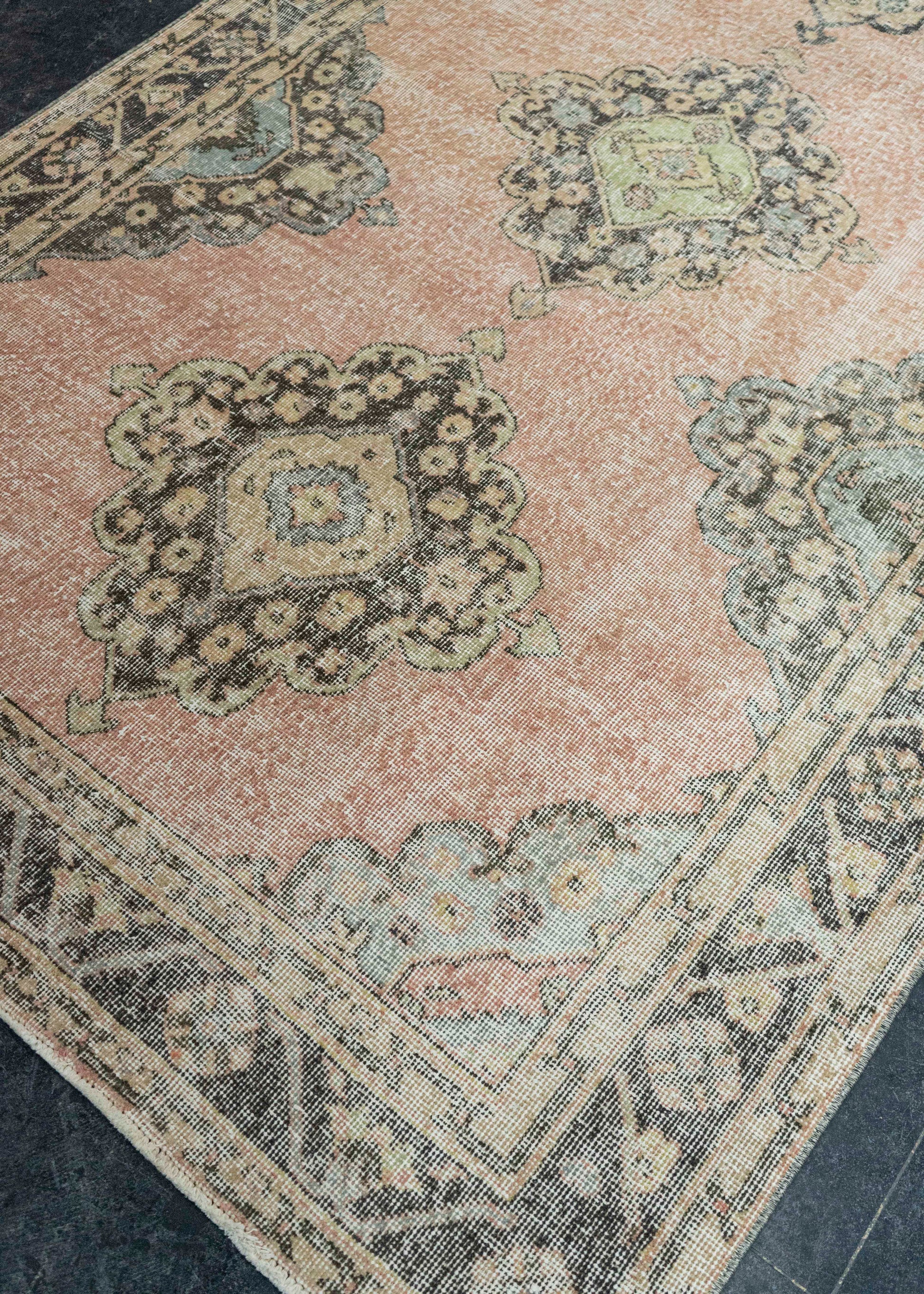 Turkish Vintage Rug  4'8" x 12' #21393