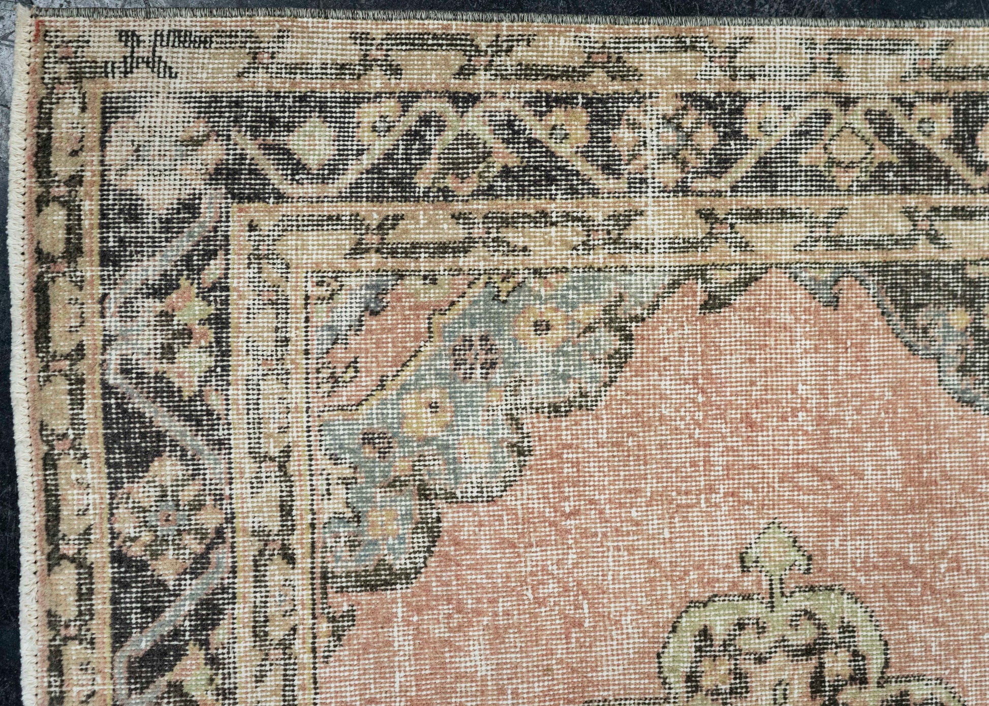 Turkish Vintage Rug  4'8" x 12' #21393