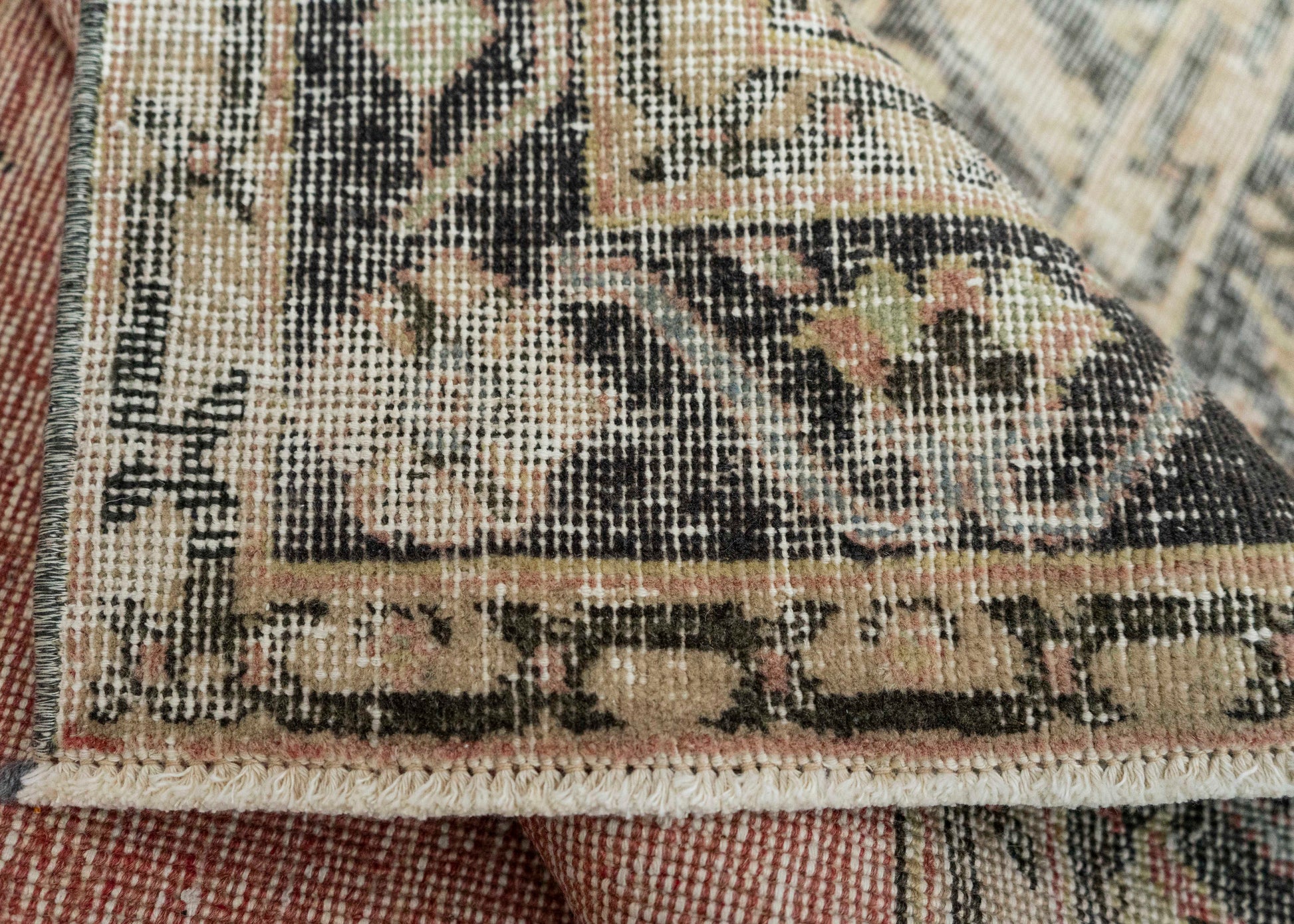 Turkish Vintage Rug  4'8" x 12' #21393
