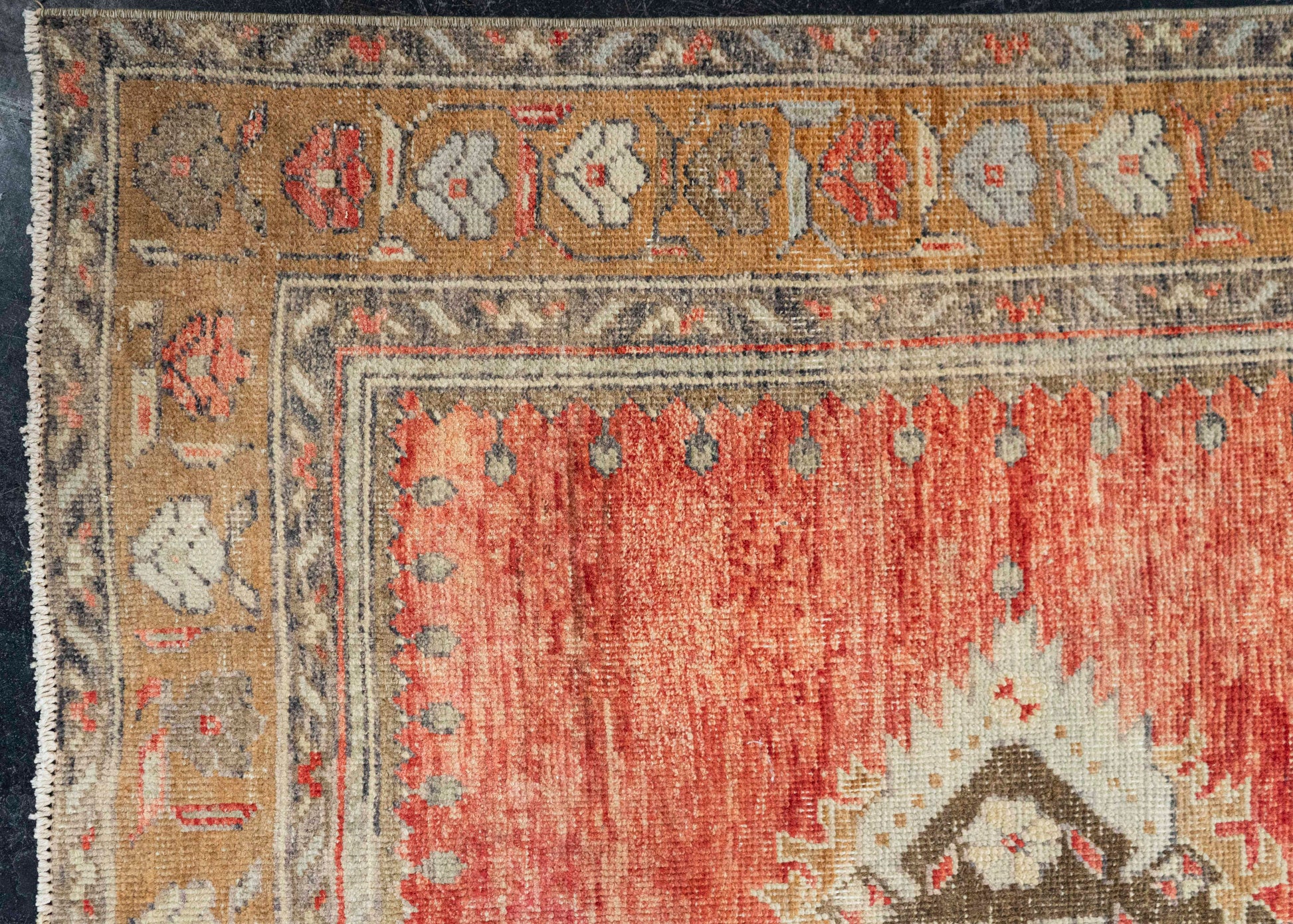 Turkish Vintage Rug  4'8" x 10'3 #21395