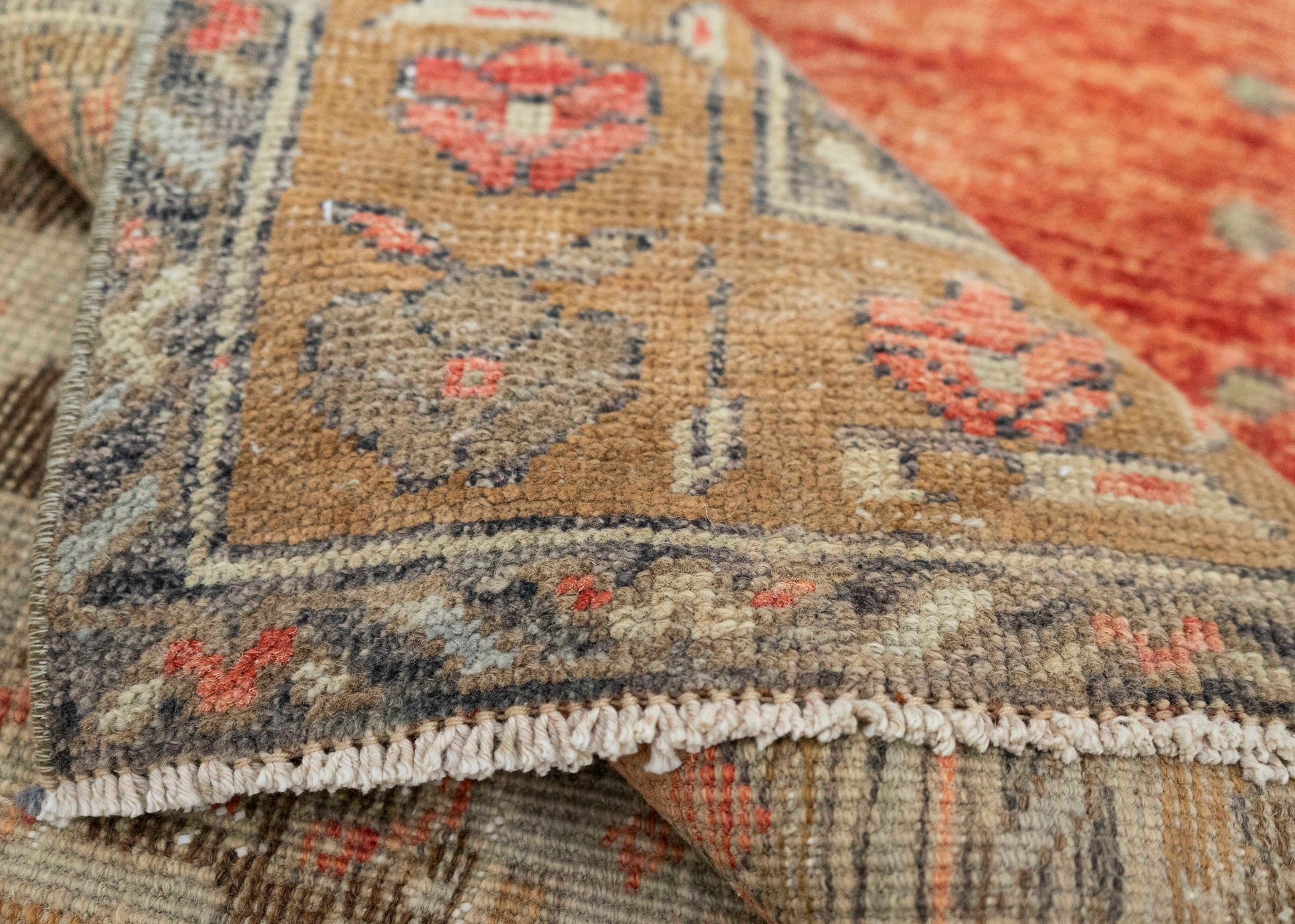 Turkish Vintage Rug  4'8" x 10'3 #21395