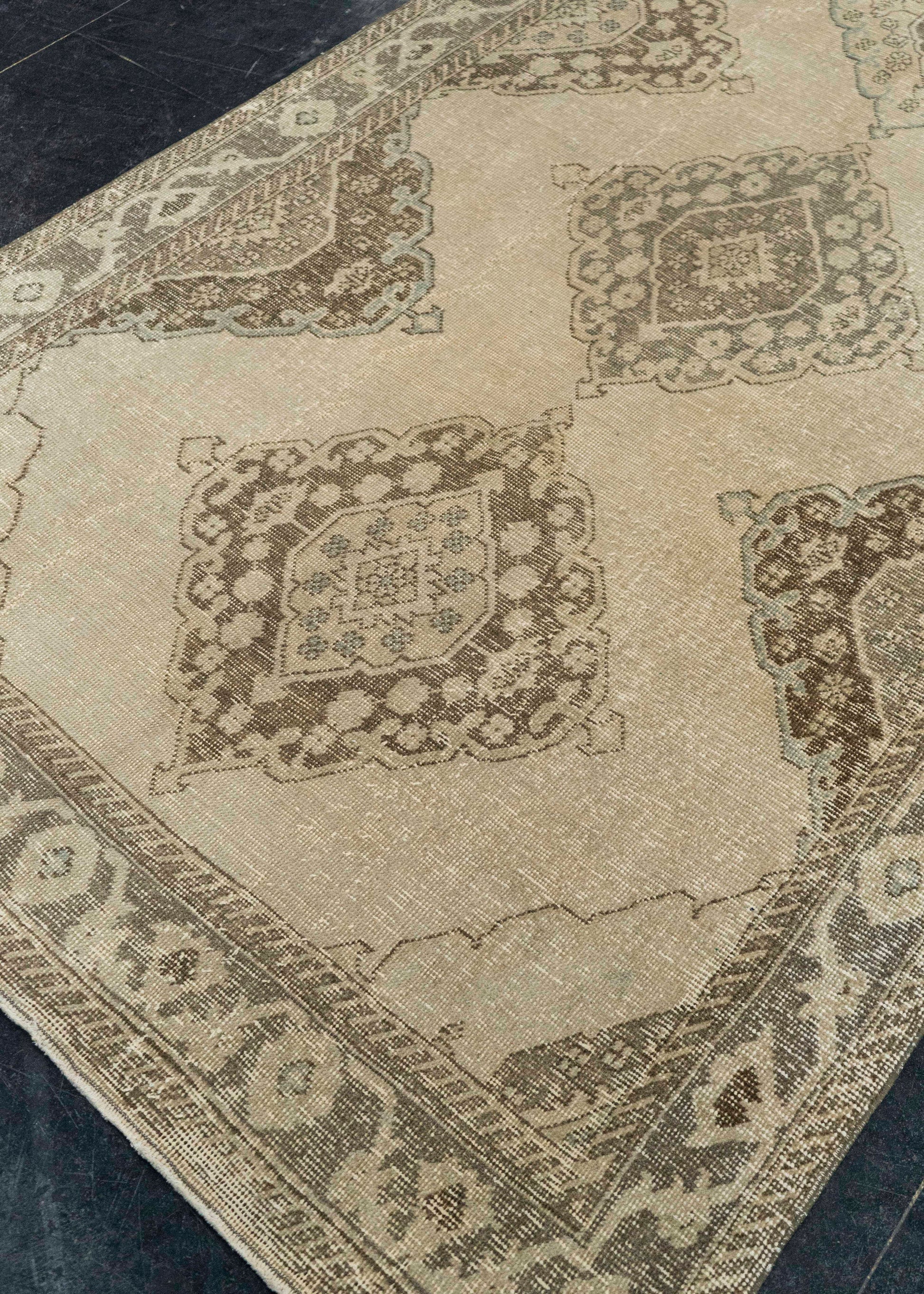 Turkish Vintage Rug  4'8" x 12'3" #21396