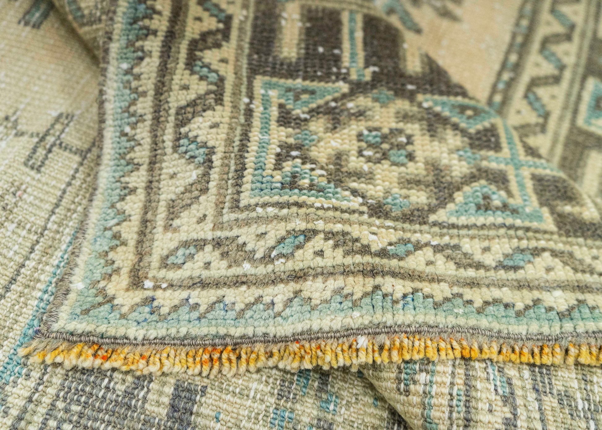 Turkish Vintage Rug  4'9" x 11' #21398