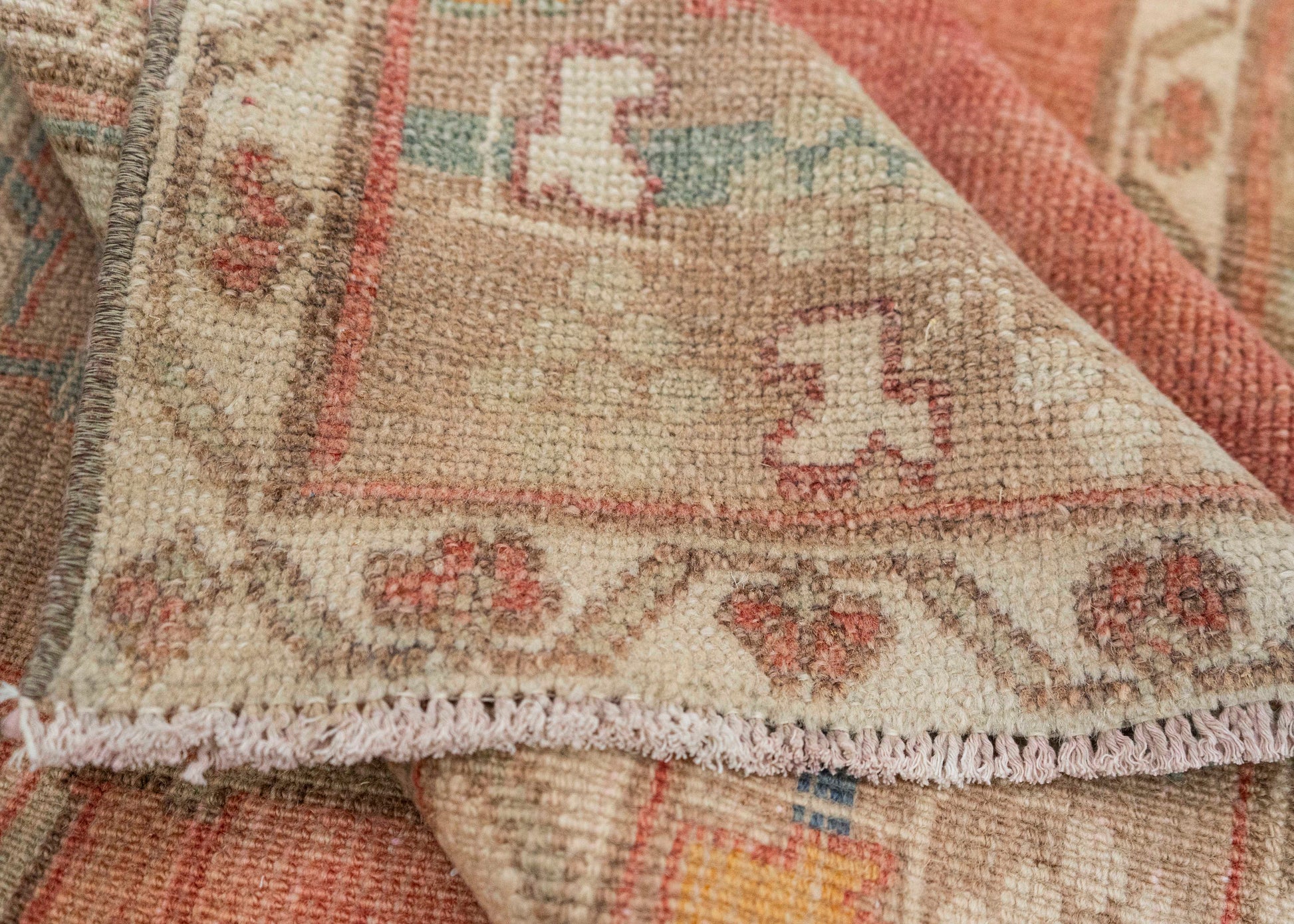 Turkish Vintage Rug  4'9" x 11'2" #21399