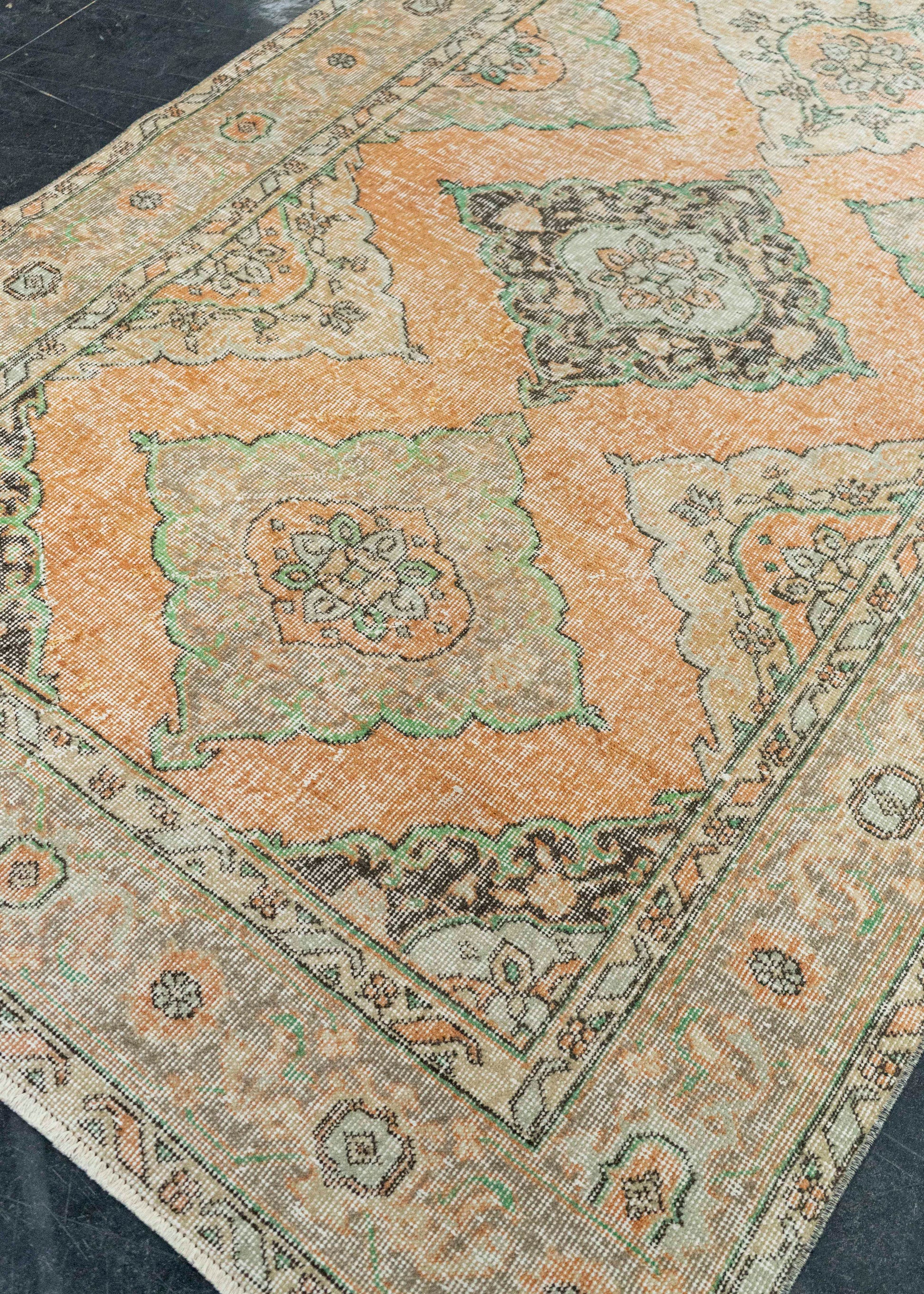 Turkish Vintage Rug  4'9" x 12'1" #21400