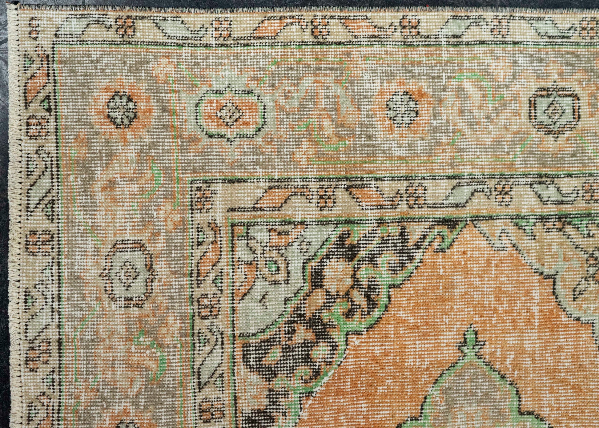 Turkish Vintage Rug  4'9" x 12'1" #21400