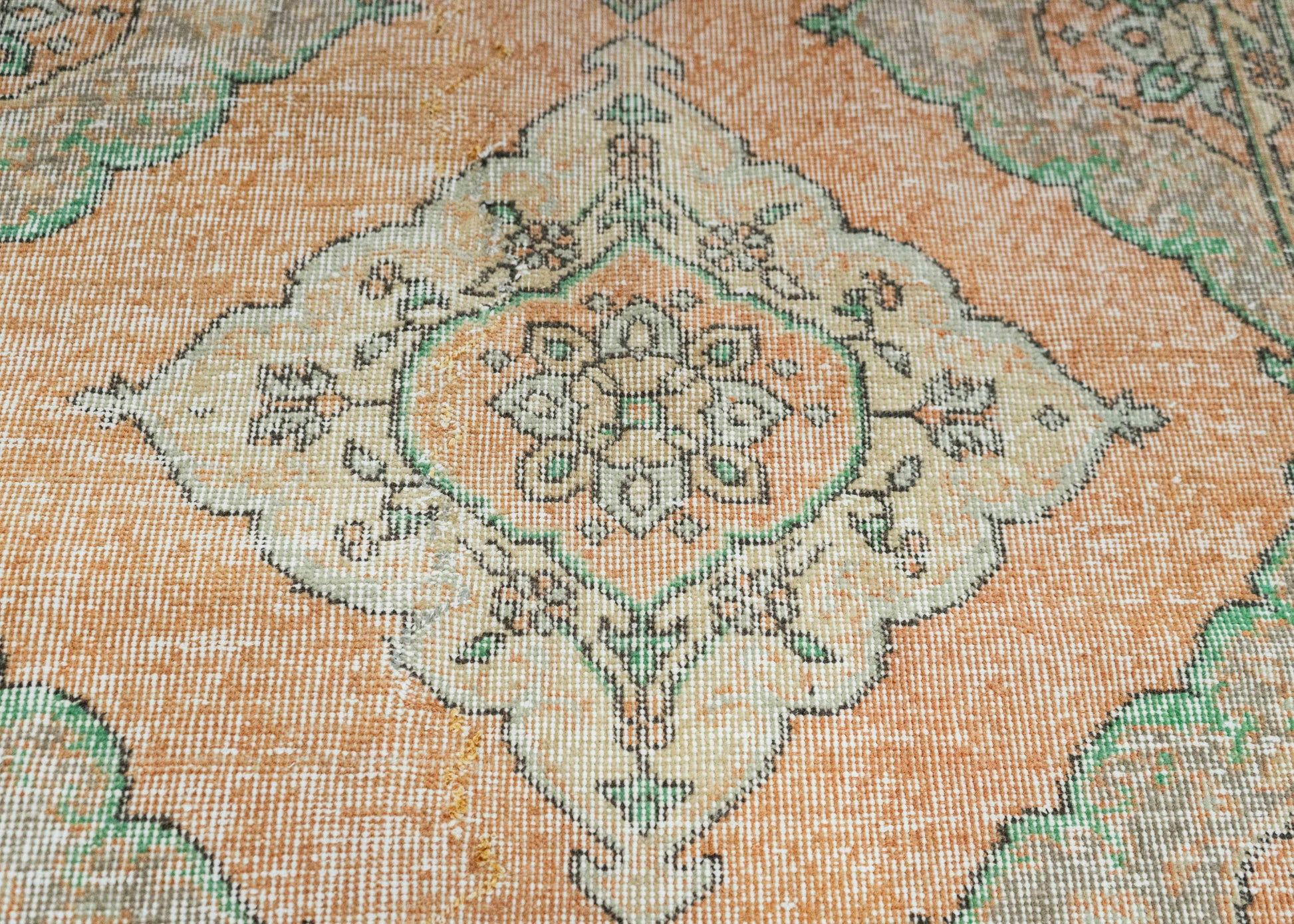 Turkish Vintage Rug  4'9" x 12'1" #21400
