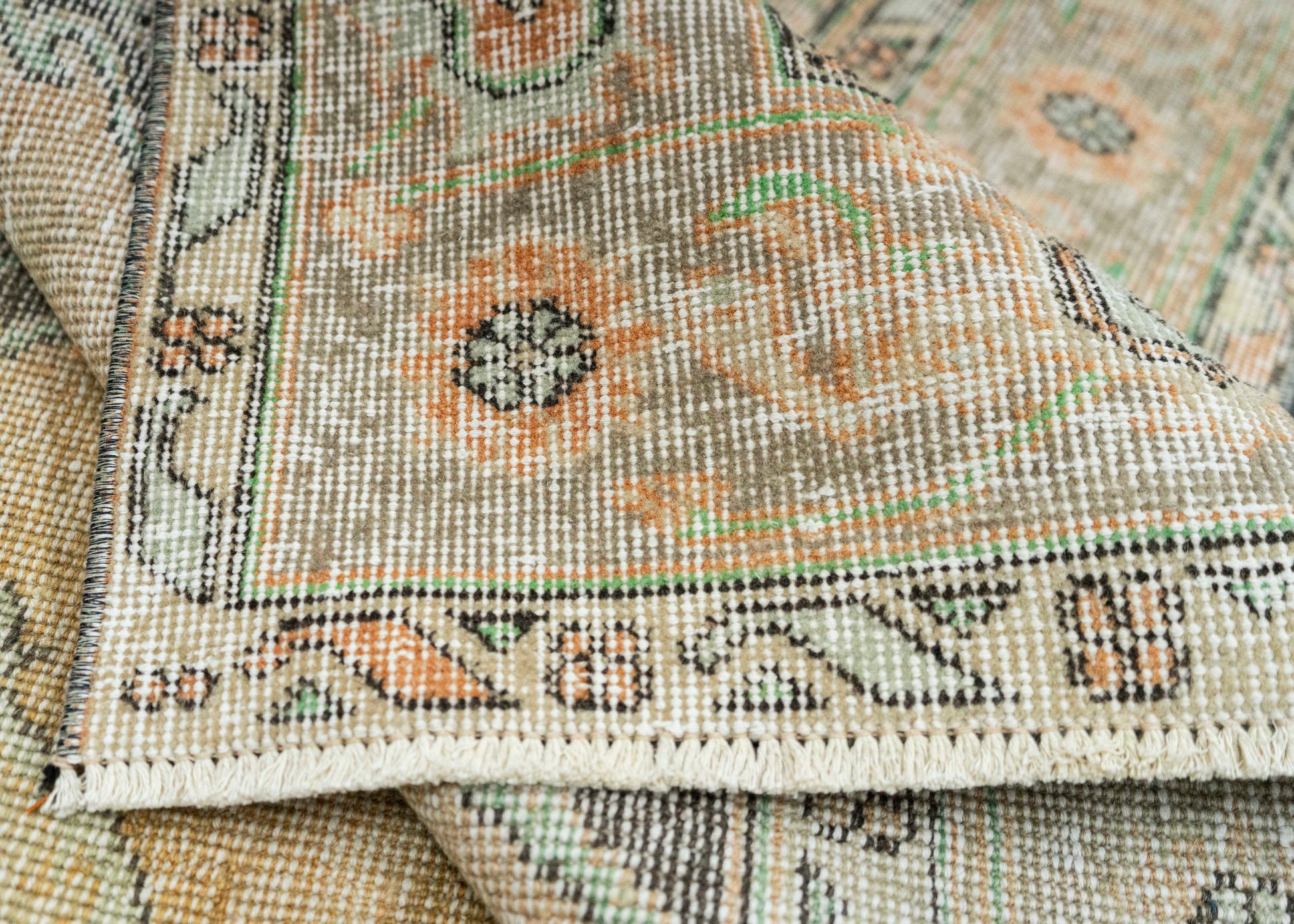 Turkish Vintage Rug  4'9" x 12'1" #21400