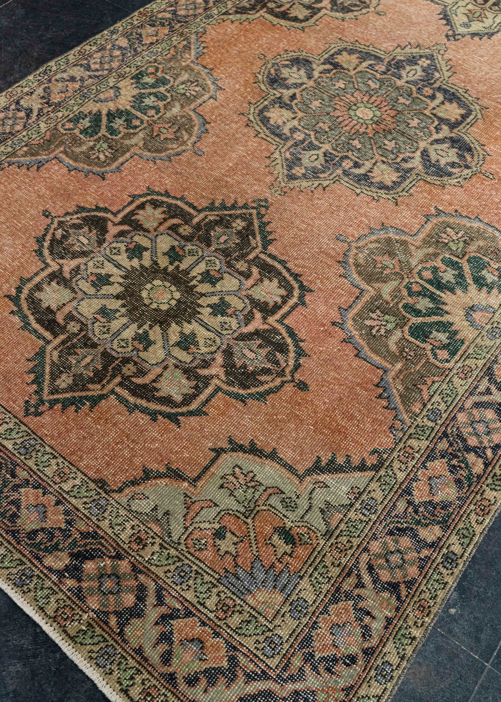 Turkish Vintage Rug  4'9" x 13'2" #21402