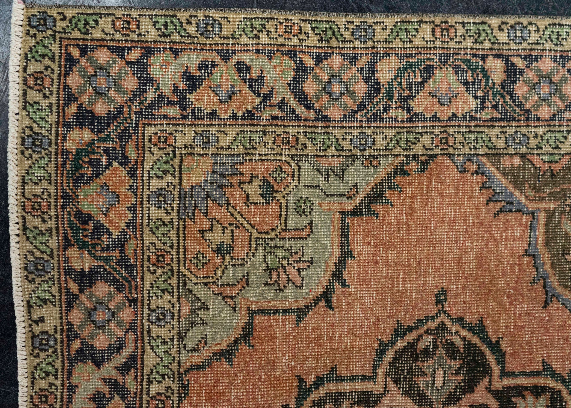 Turkish Vintage Rug  4'9" x 13'2" #21402