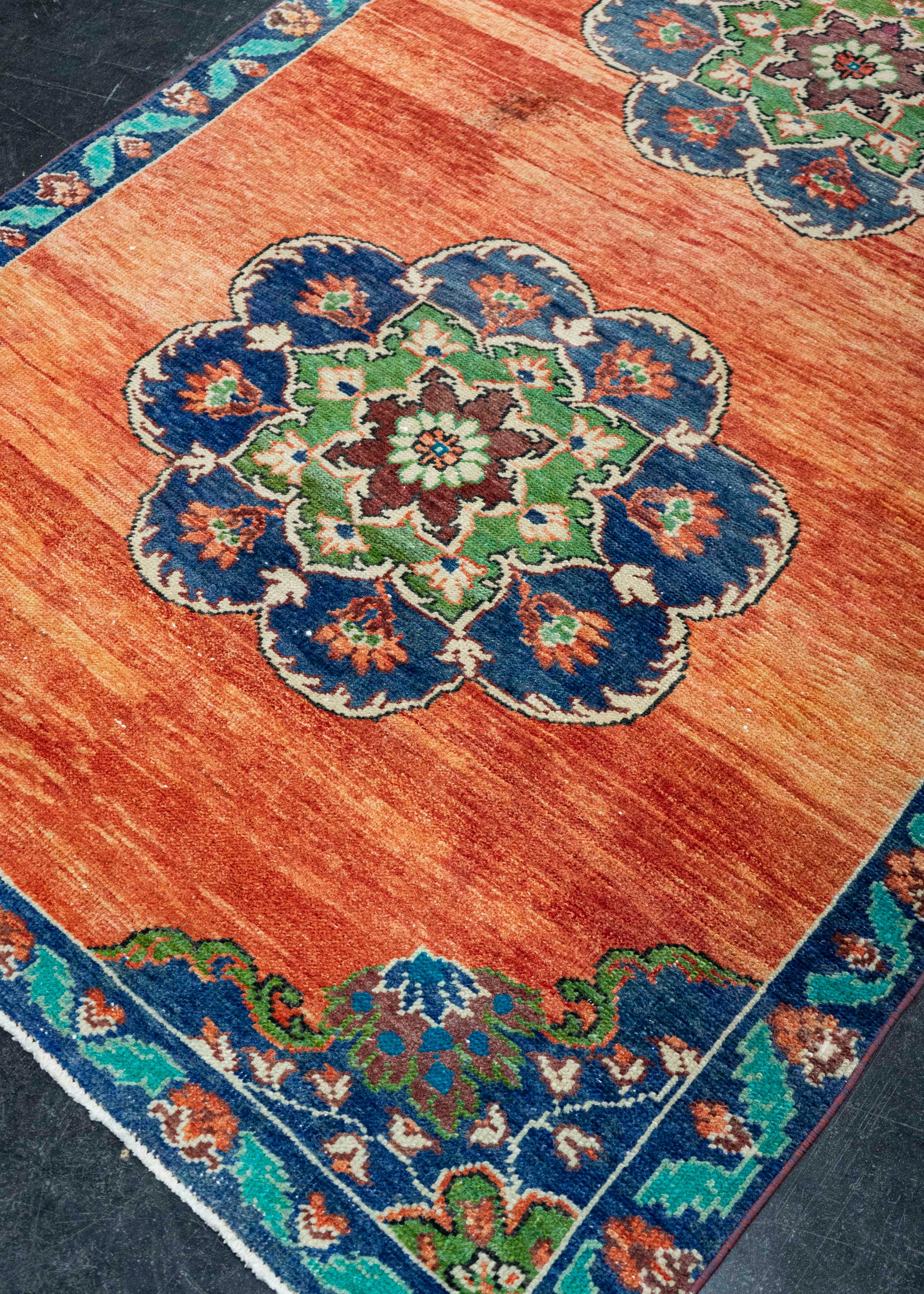 Turkish Vintage Rug  4'5" x 10' #21408