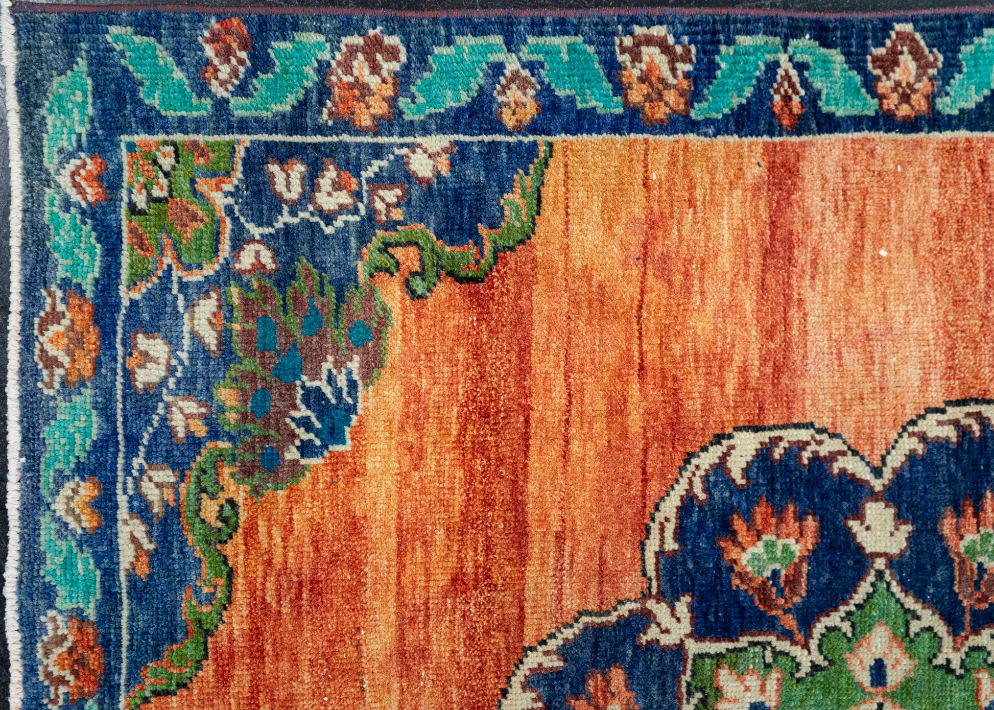 Turkish Vintage Rug  4'5" x 10' #21408