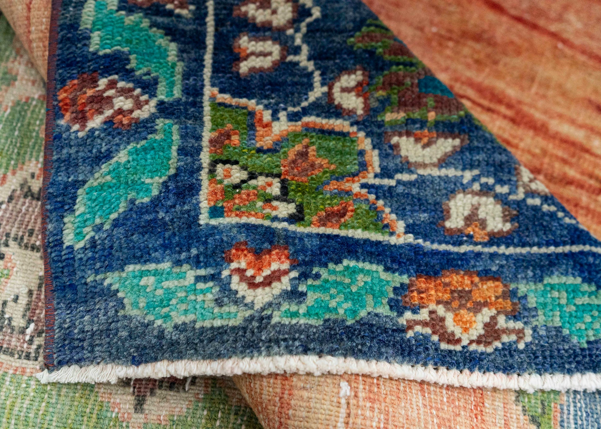 Turkish Vintage Rug  4'5" x 10' #21408