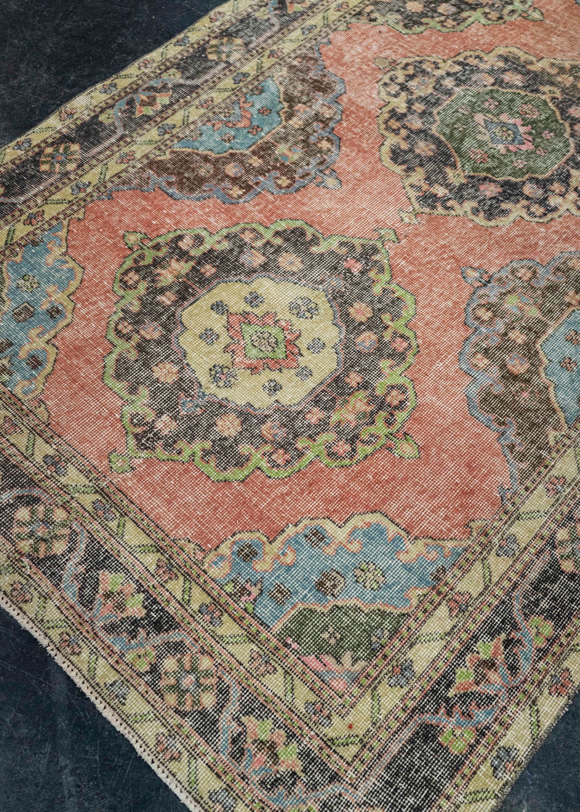 Turkish Vintage Rug  4'4" x 12'1" #21409
