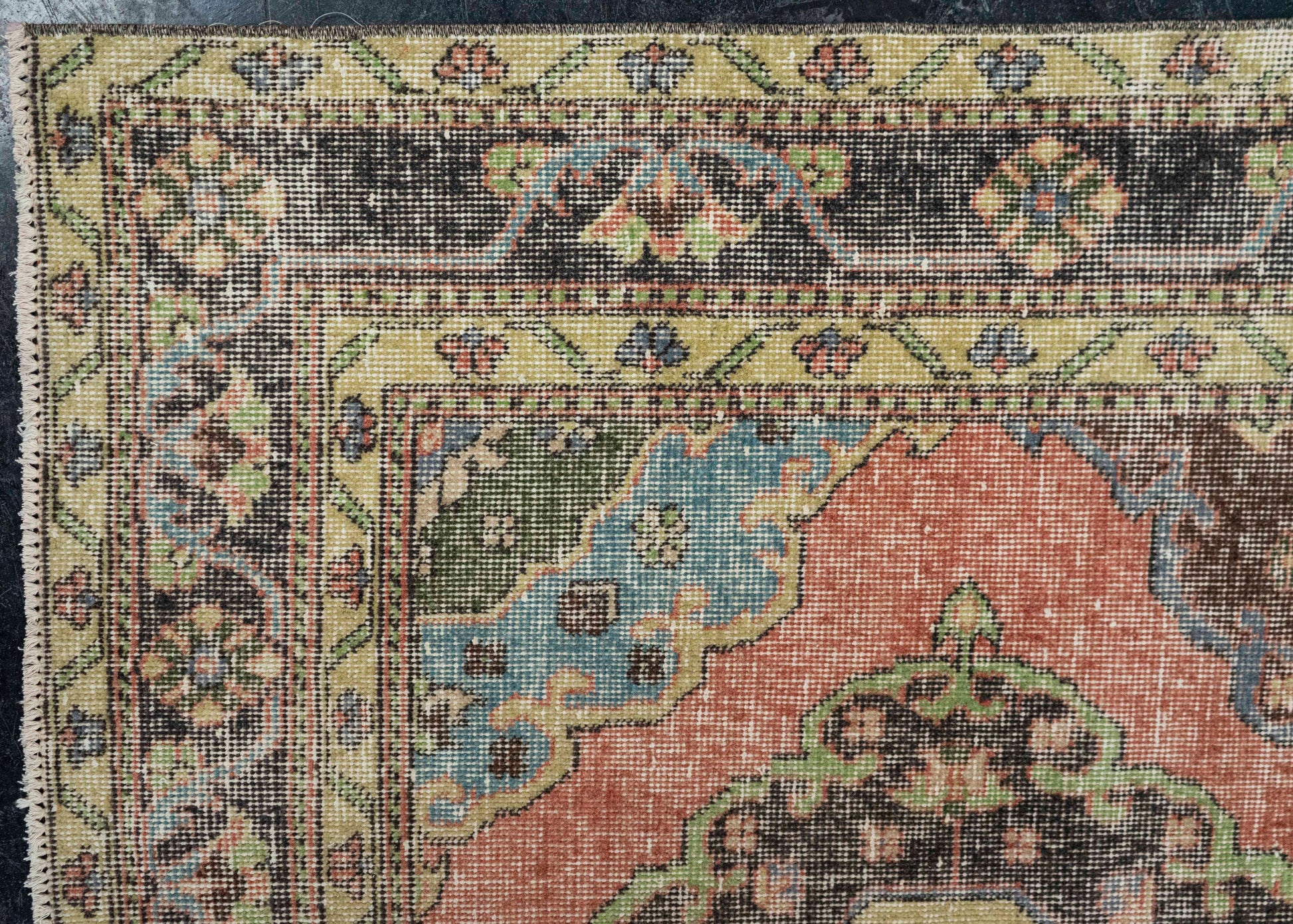 Turkish Vintage Rug  4'4" x 12'1" #21409