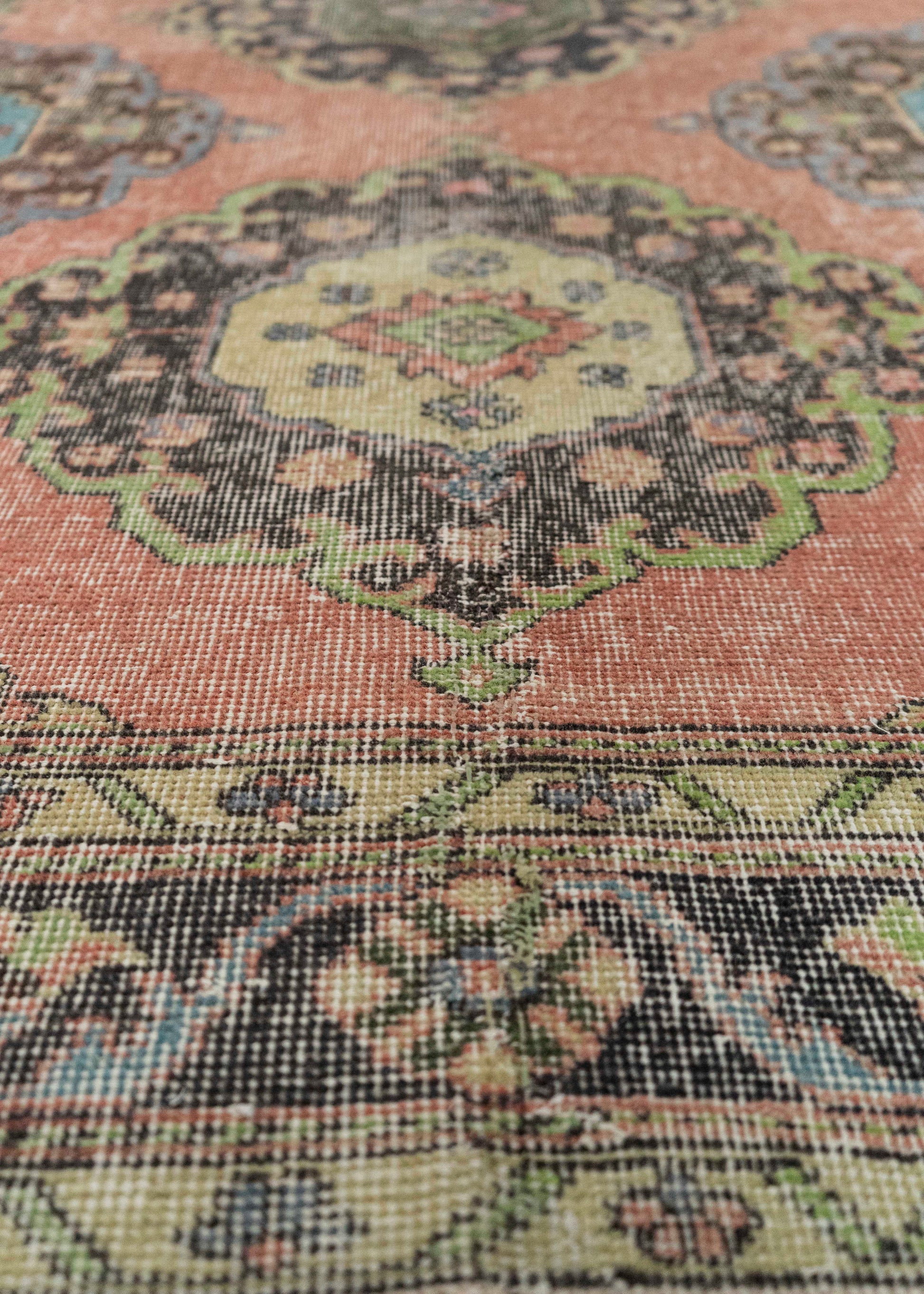 Turkish Vintage Rug  4'4" x 12'1" #21409