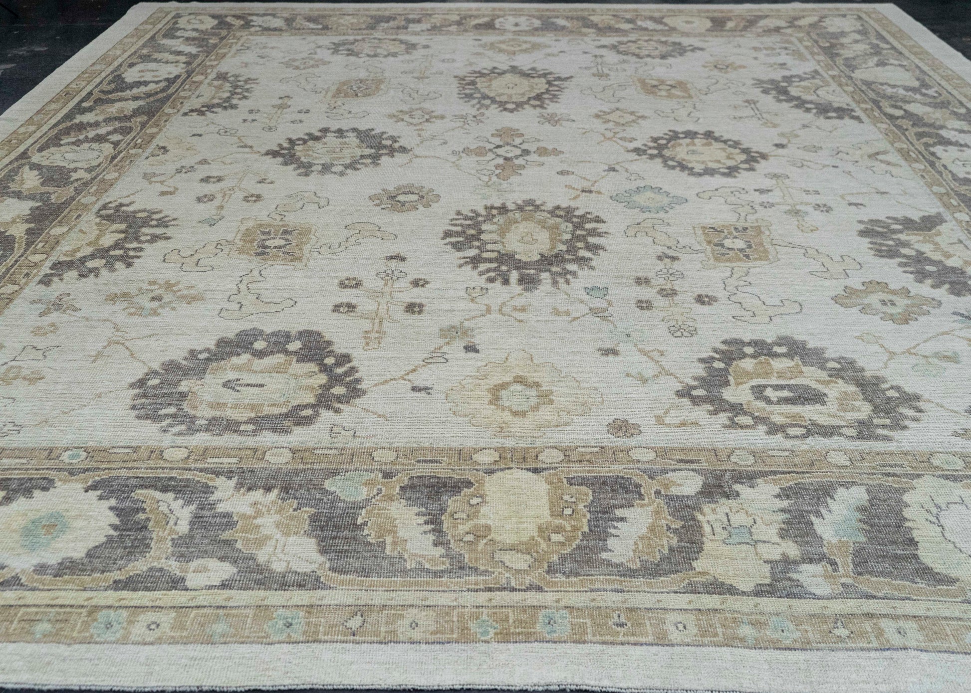 Turkish Oushak Rug 13'4" x 15'3" #20369