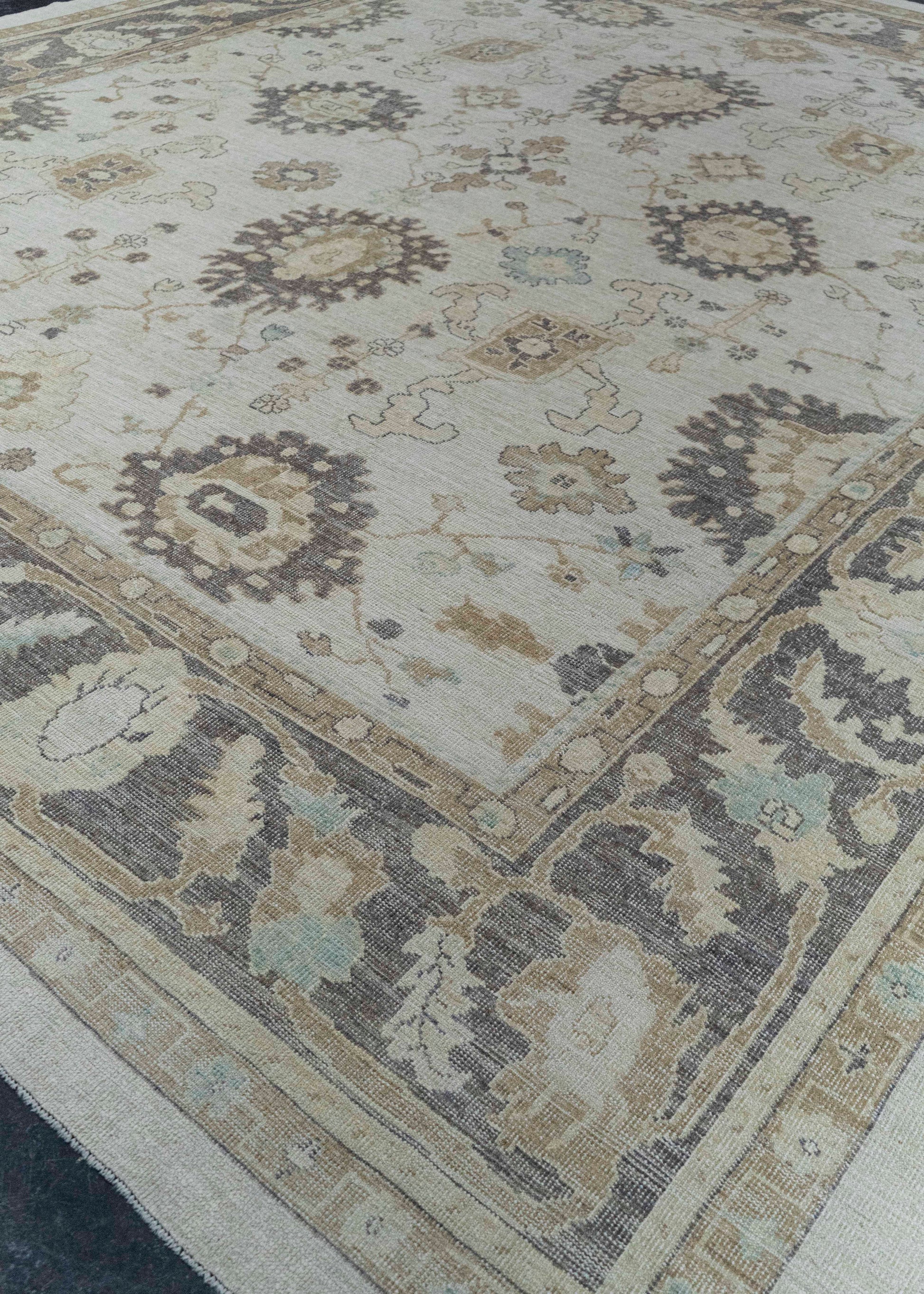 Turkish Oushak Rug 13'4" x 15'3" #20369