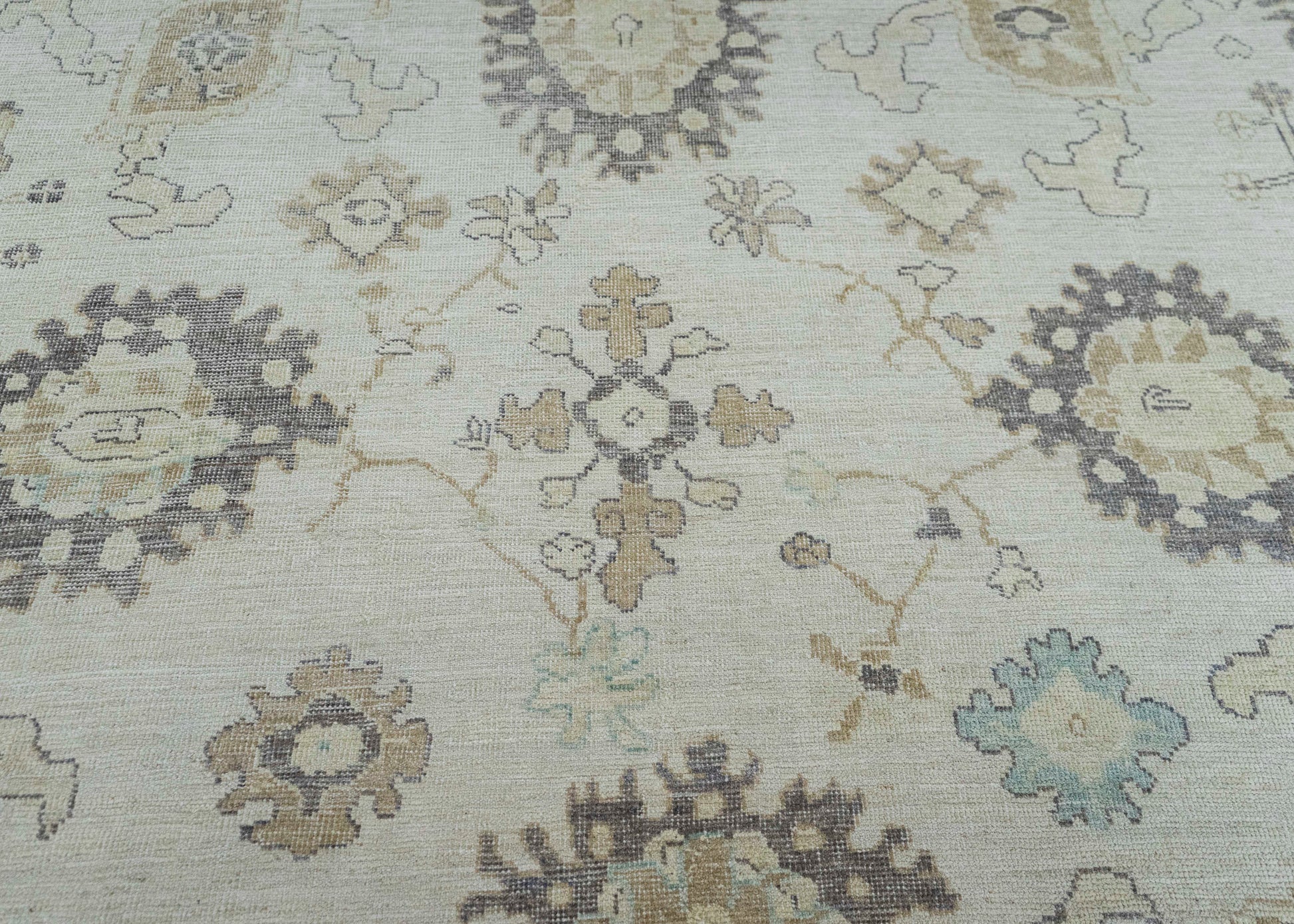 Turkish Oushak Rug 13'4" x 15'3" #20369