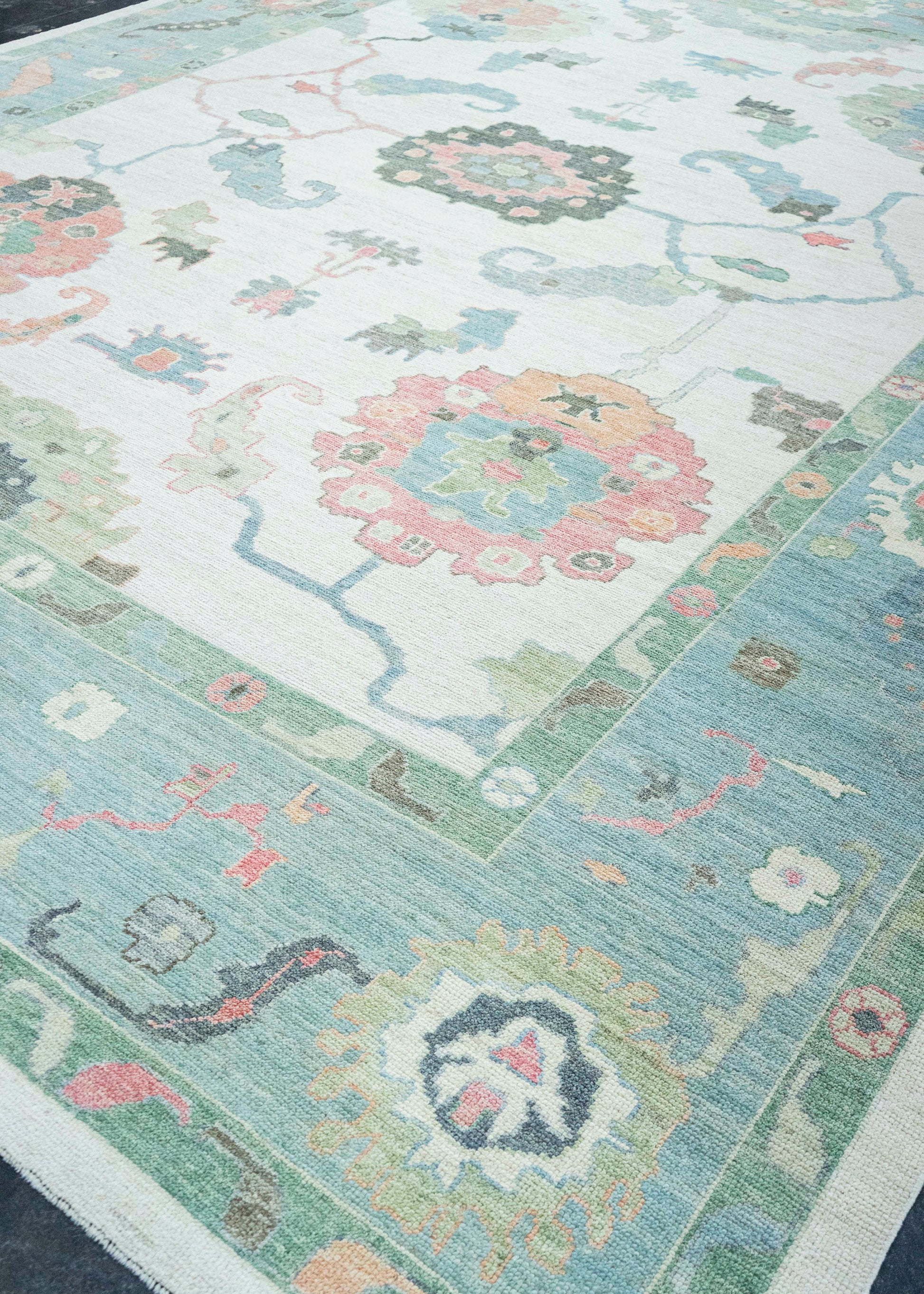 Turkish Oushak Rug 12'2" x 15'7" #20298
