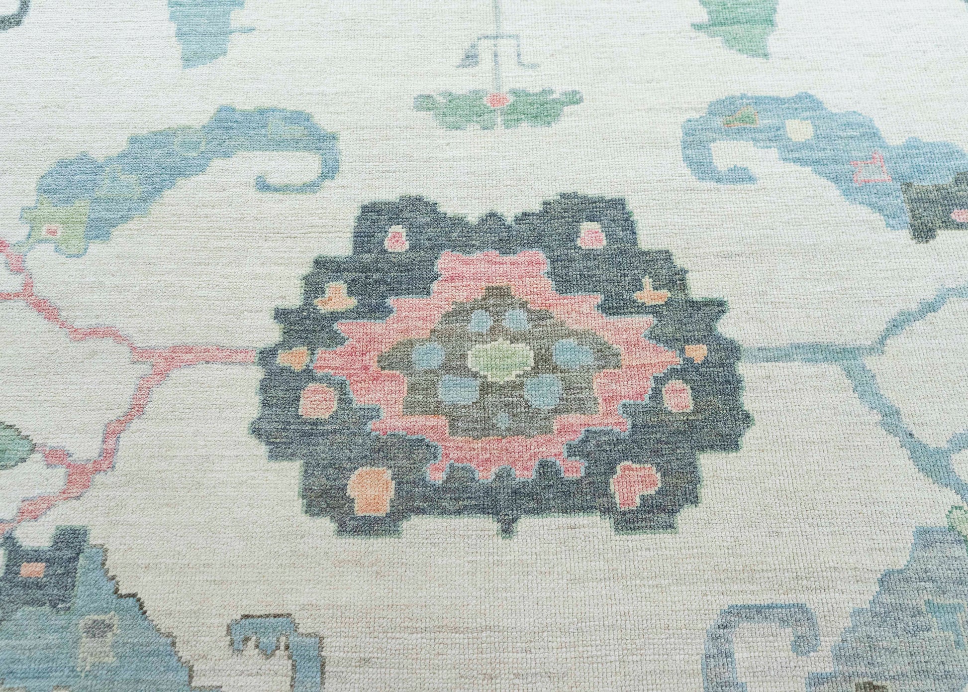 Turkish Oushak Rug 12'2" x 15'7" #20298
