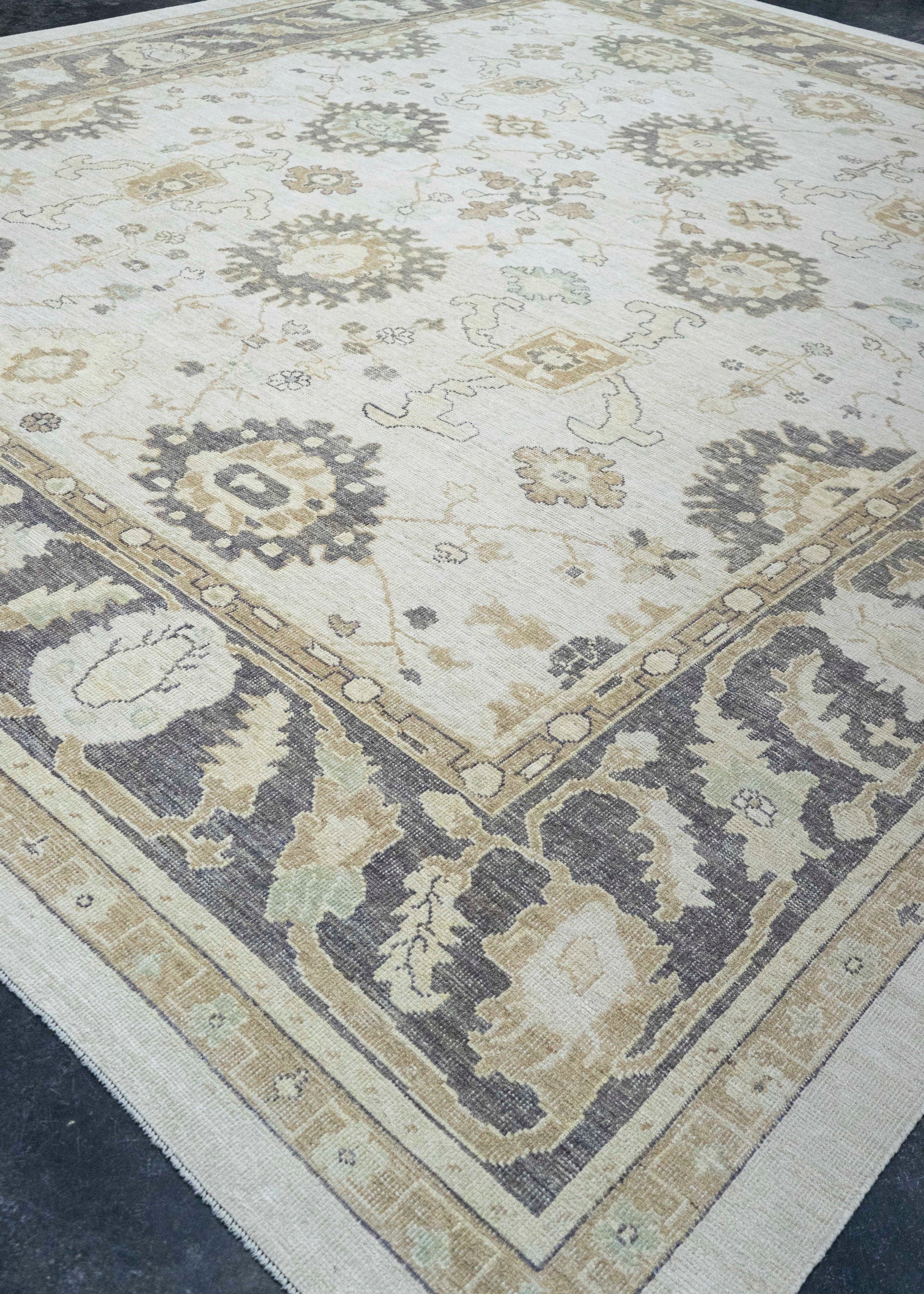 Turkish Oushak Rug 13'1" x 15'2" #20303