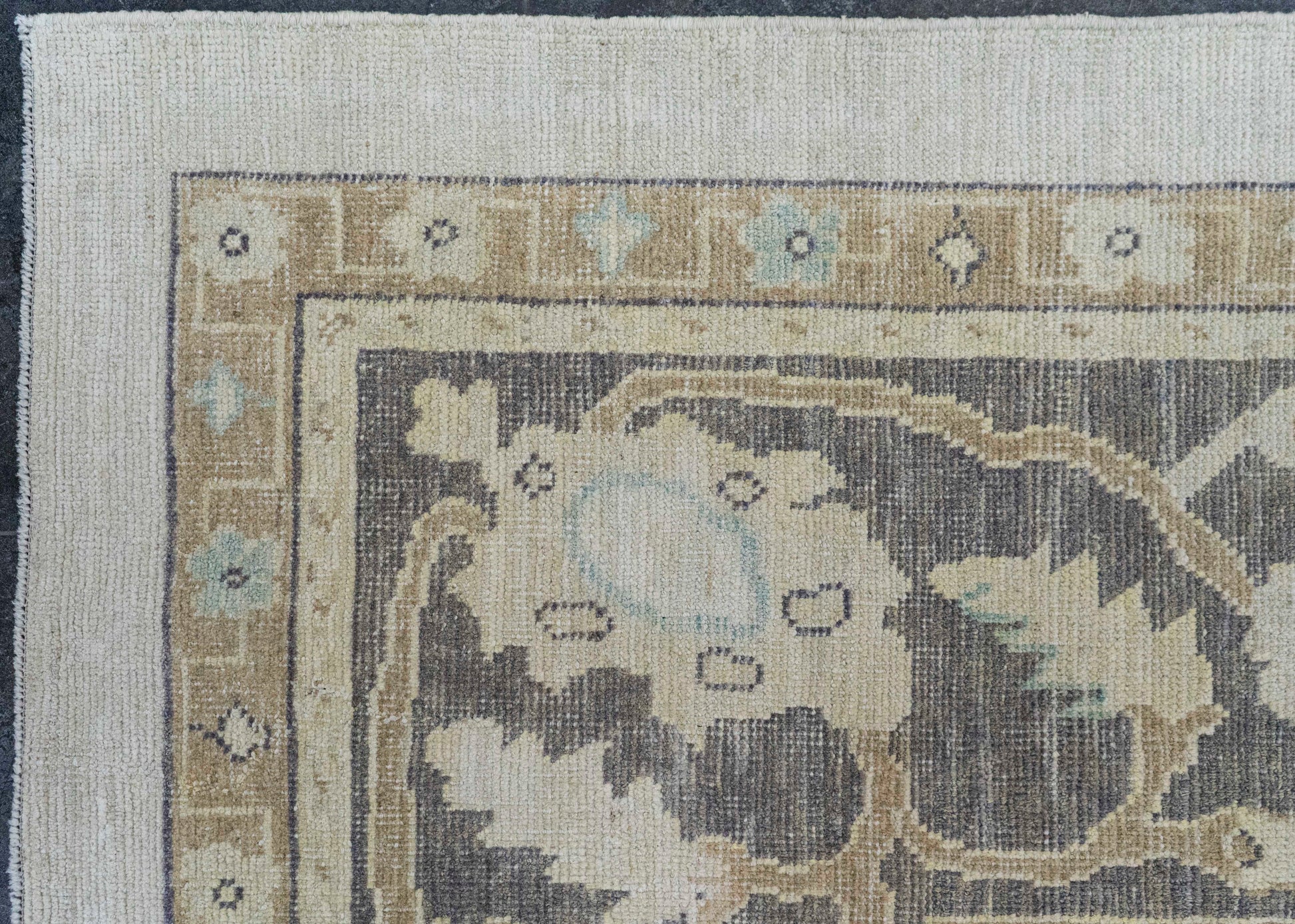Turkish Oushak Rug 13'1" x 15'2" #20303