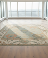Turkish Oushak Square Rug 12'2" x 12'2" #20424