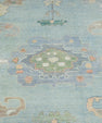 Turkish Oushak Square Rug 12'2" x 12'2" #20424