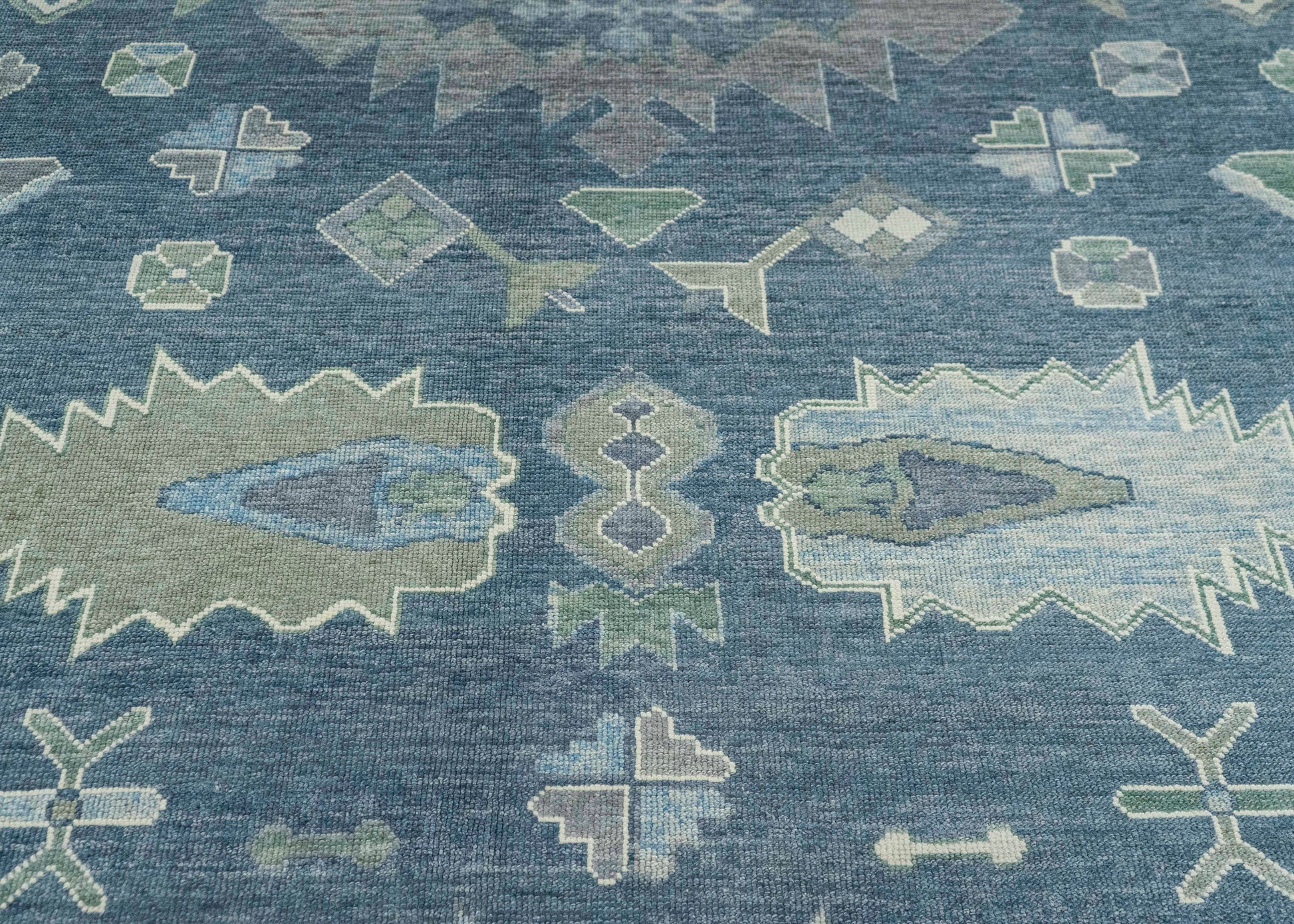 Turkish Oushak Rug 12'4" x 15'10" #20413