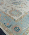 Turkish Oushak Square Rug 13'5" x 14'3" #20430