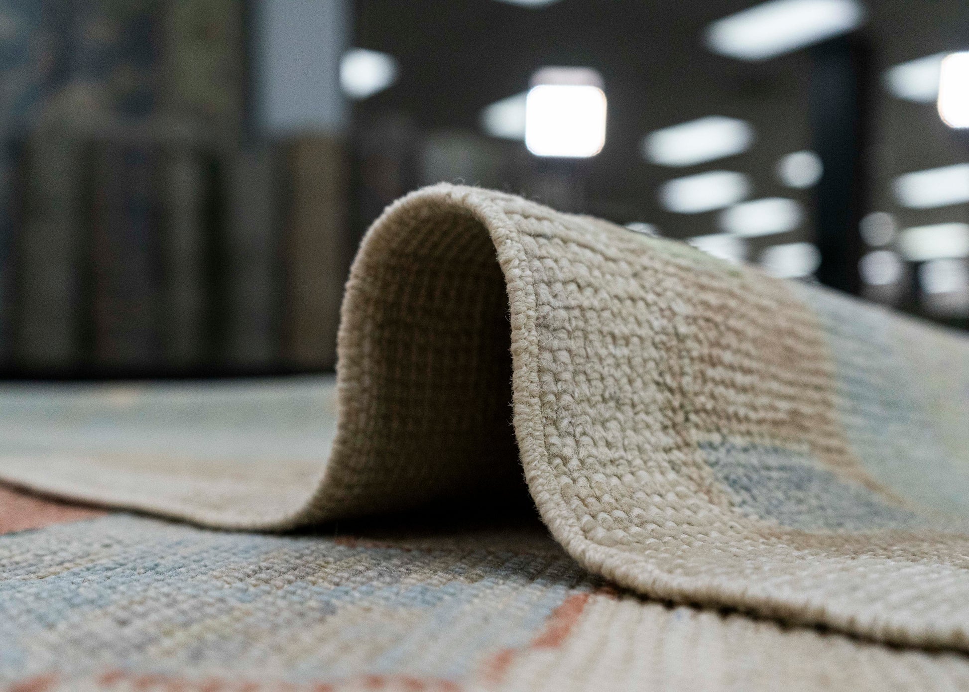 Turkish Oushak Square Rug 13'5" x 14'3" #20430