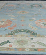 Turkish Oushak Rug 12'8" x 18' #20382