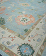 Turkish Oushak Rug 12'8" x 18' #20382